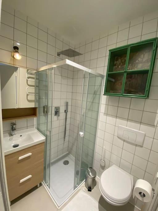Maison 200m2- 9 chambres avec sdb - 16-18 personnes - séminaire-Proche Centre-Ville-Gare et Arena-terrasse
