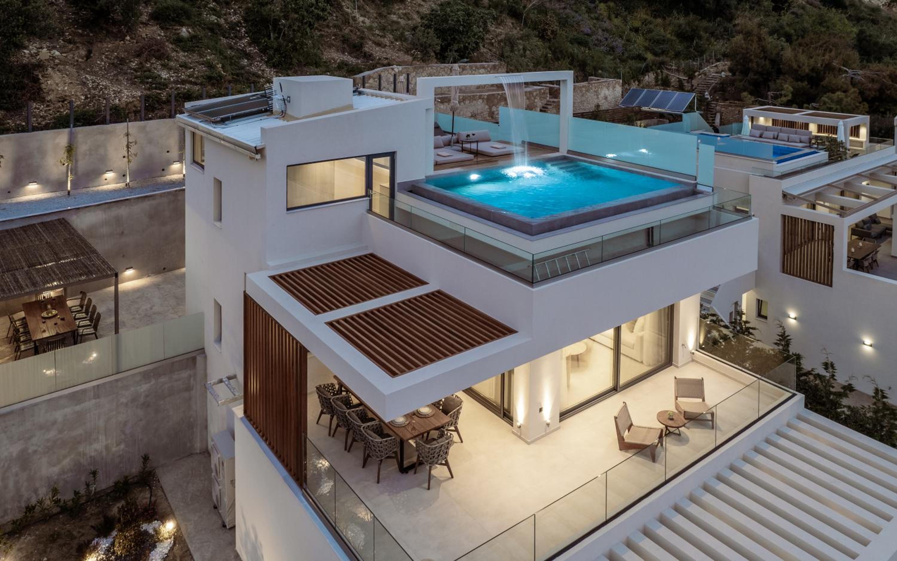 Hotel Nerea Deluxe SeaFront Villa, Iconic Infinity Pool, By ThinkVilla - Image 1