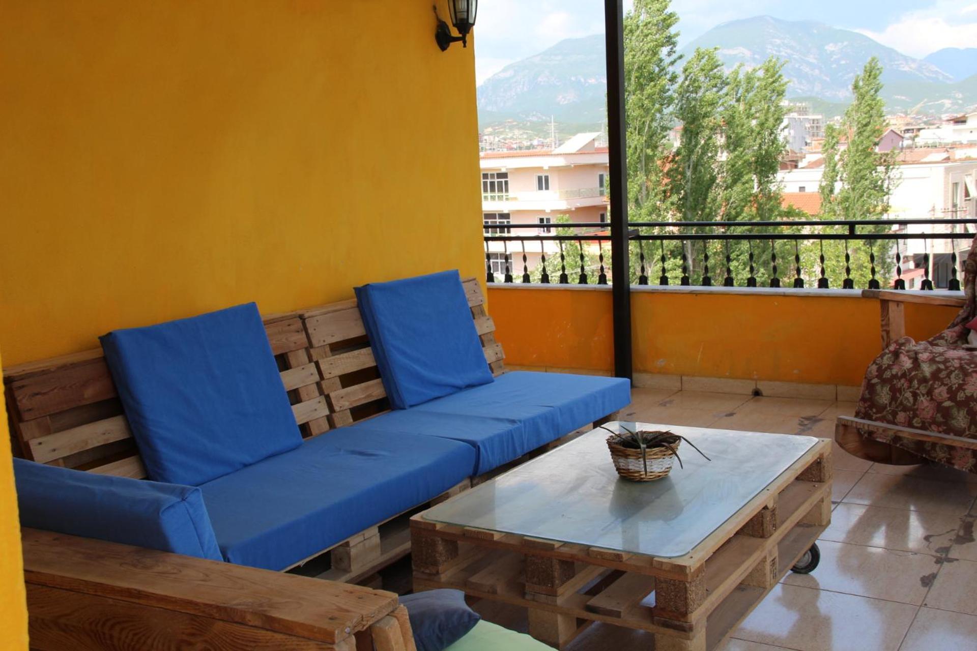 Cozy big apartment with balcony