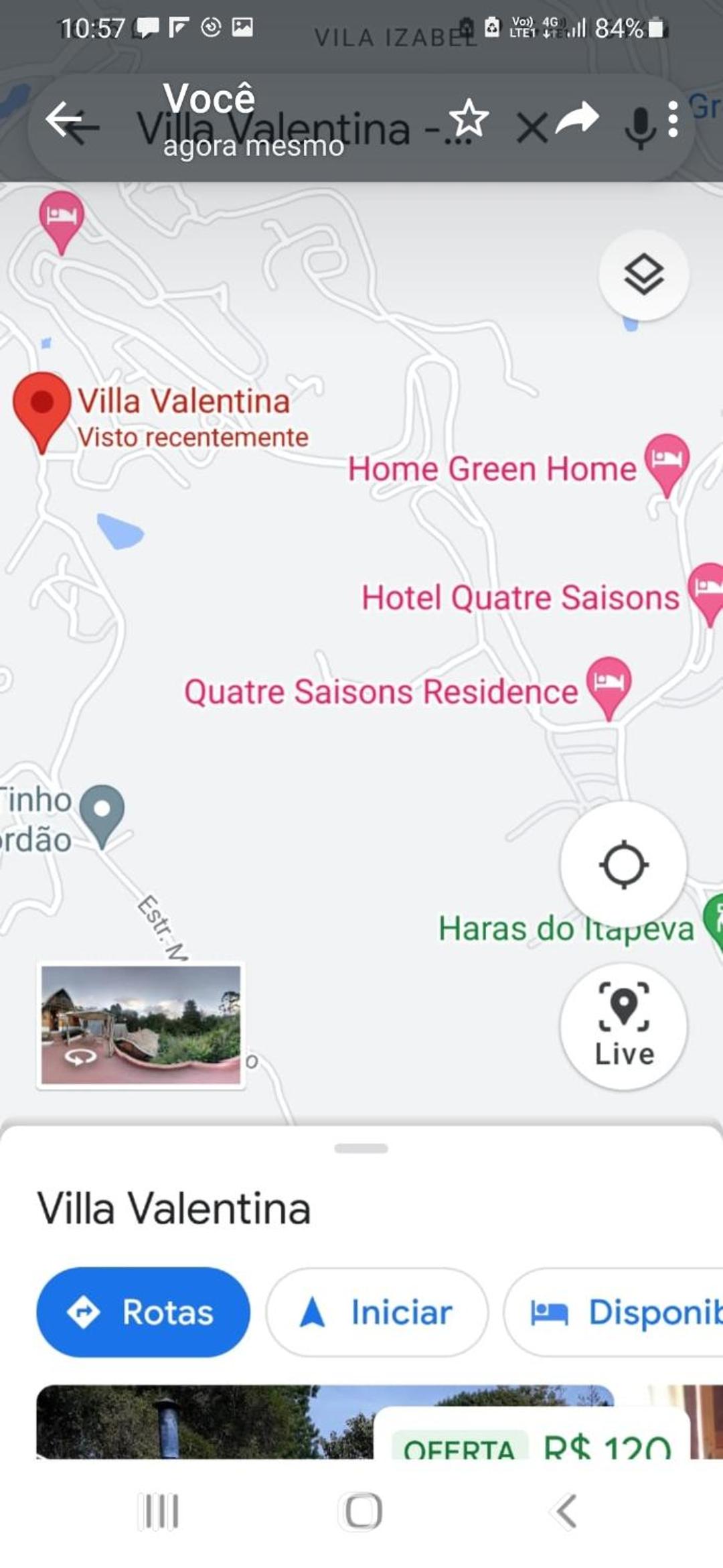 Villa Valentina chalés com lareira e churrasqueira
