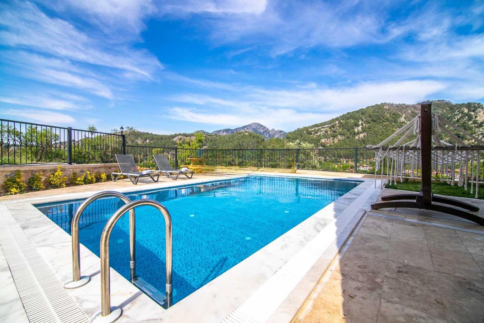DADYA VİLLA 4 - Marmaris Turgut da özel havuzlu denize yakın lüks villa view 4