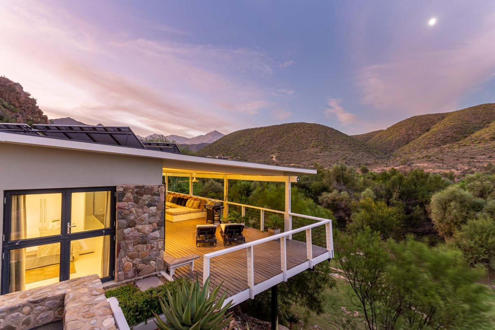 Karoo Mountain River House view 2