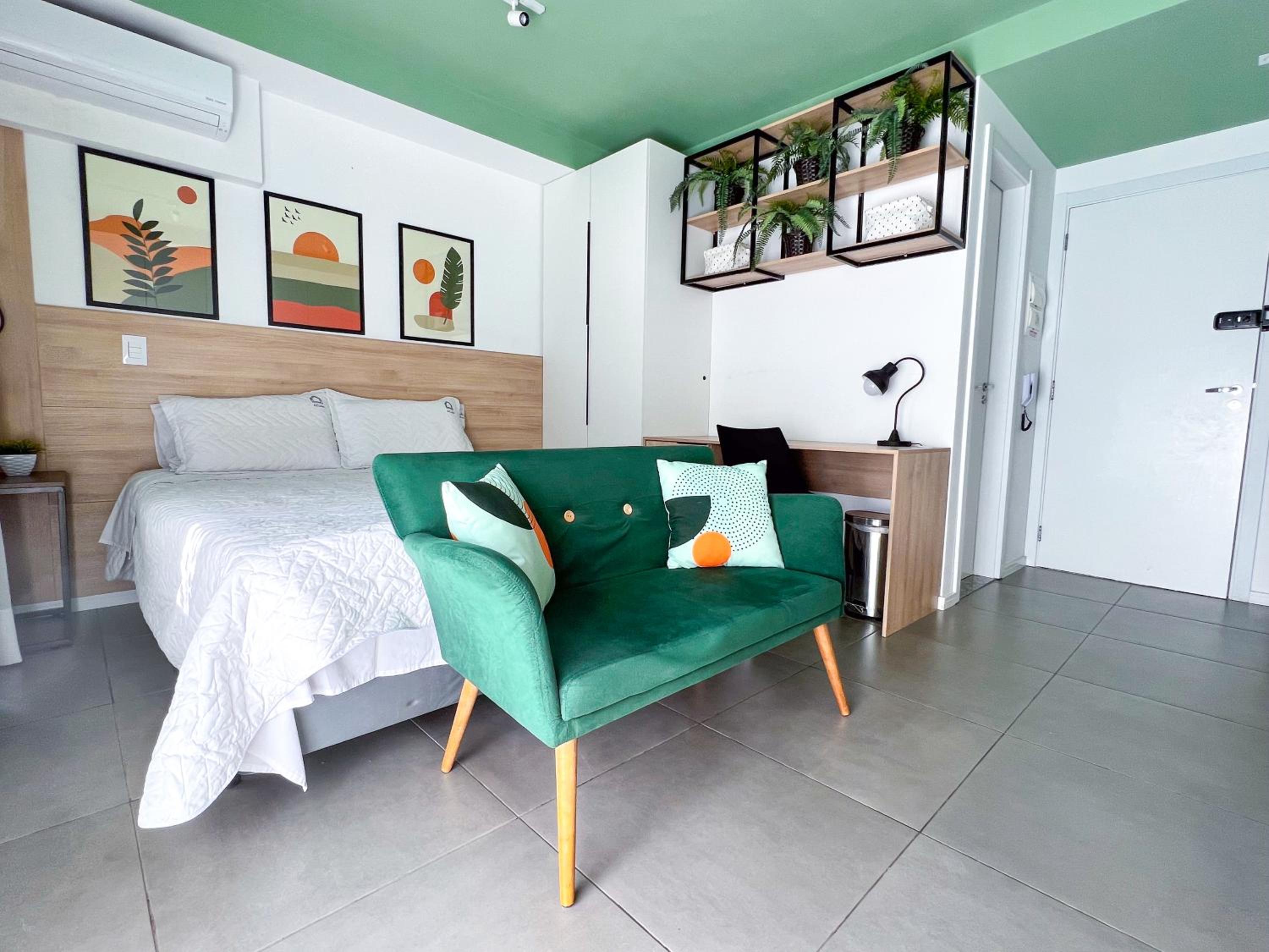 Apartamento para renovar as energias - Cama Queen