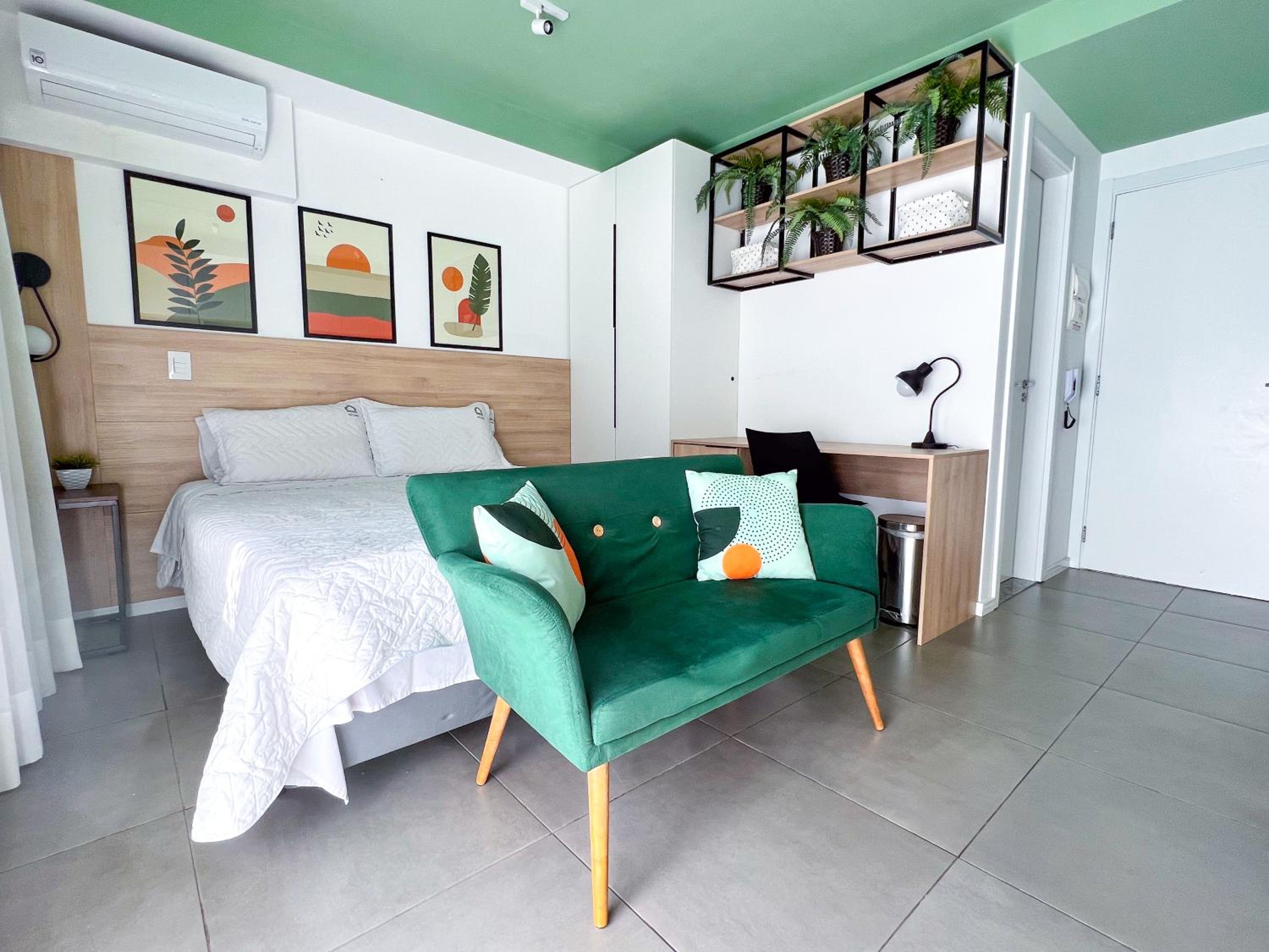 Apartamento para renovar as energias - Cama Queen