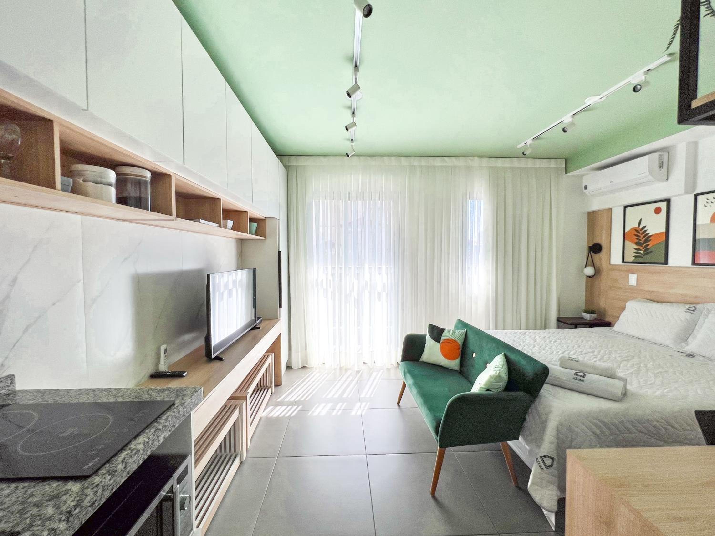 Apartamento para renovar as energias - Cama Queen