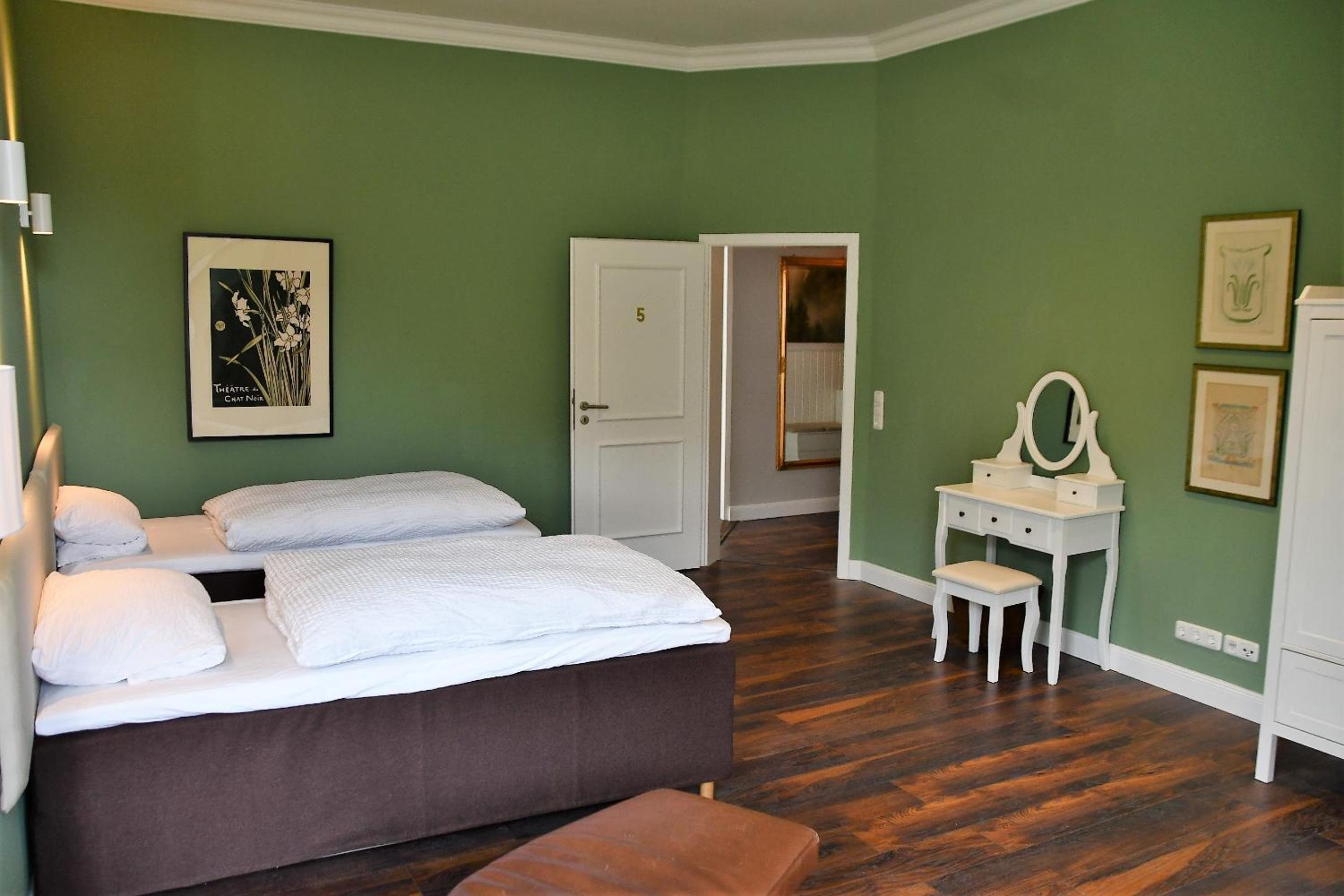 Ferienwohnung Villa Augusta-Bel Etage mit Infrarotkabine