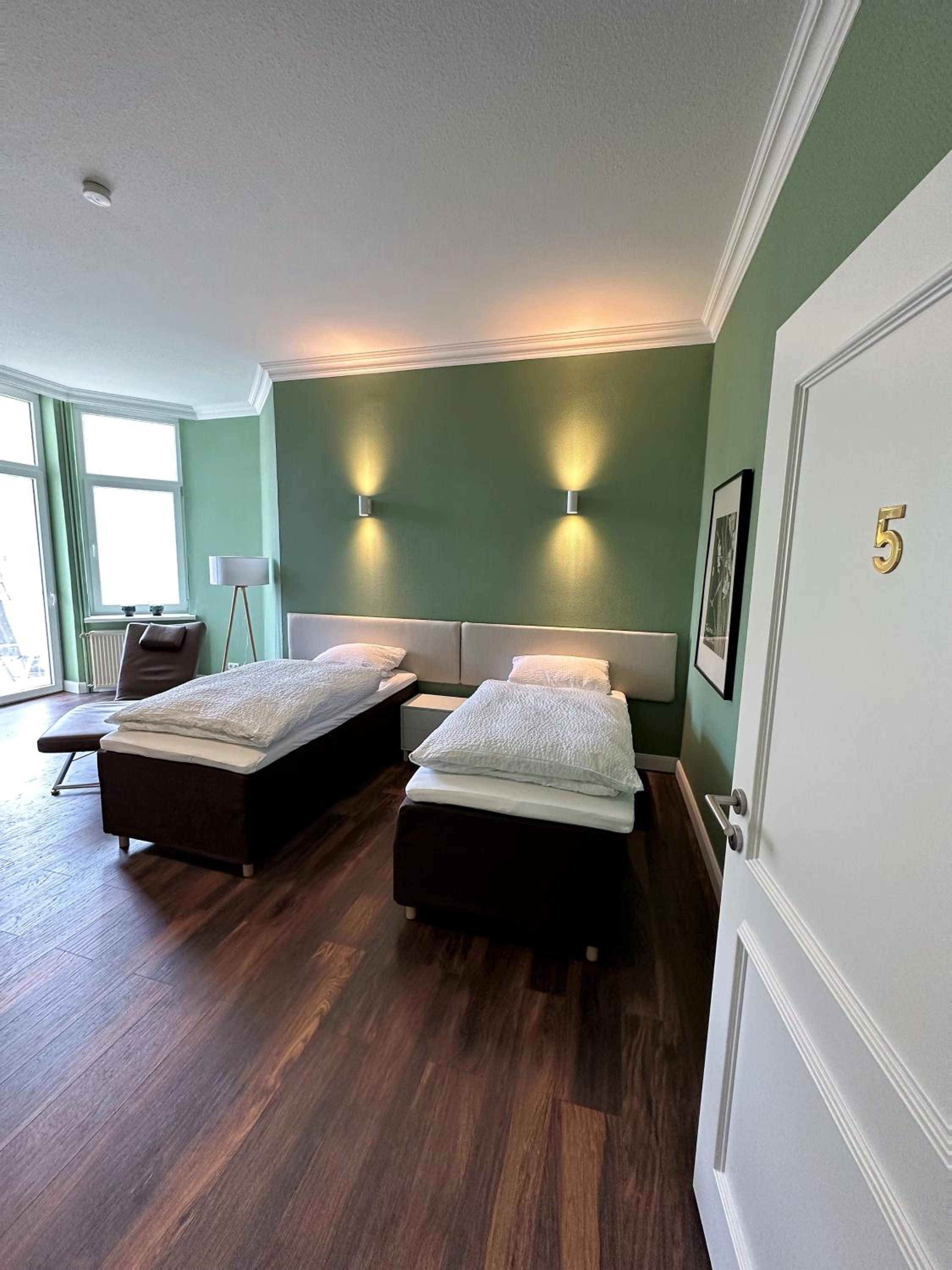 Ferienwohnung Villa Augusta-Bel Etage mit Infrarotkabine