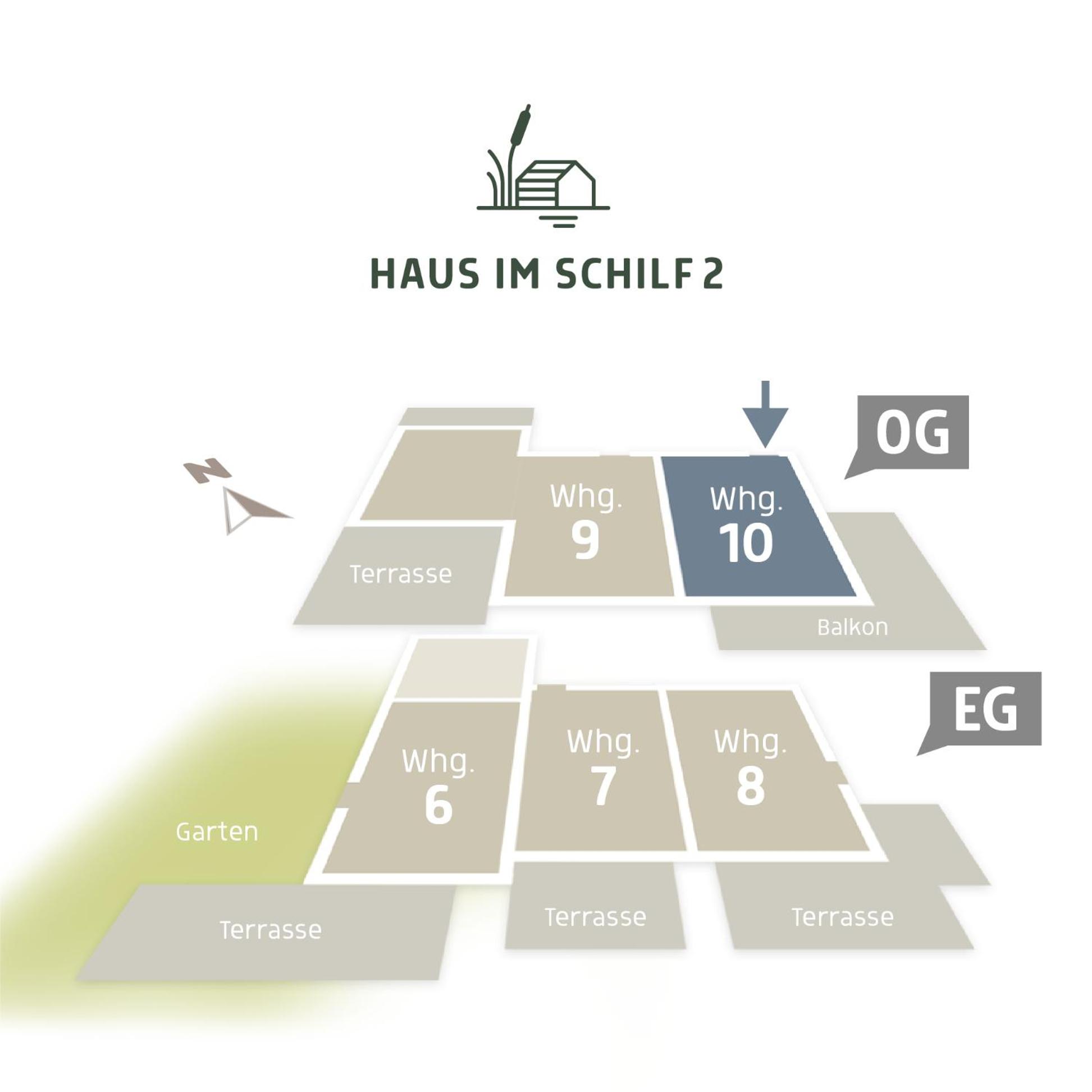 HAUS IM SCHILF 2 - Oase mit Seeblick - Adults only