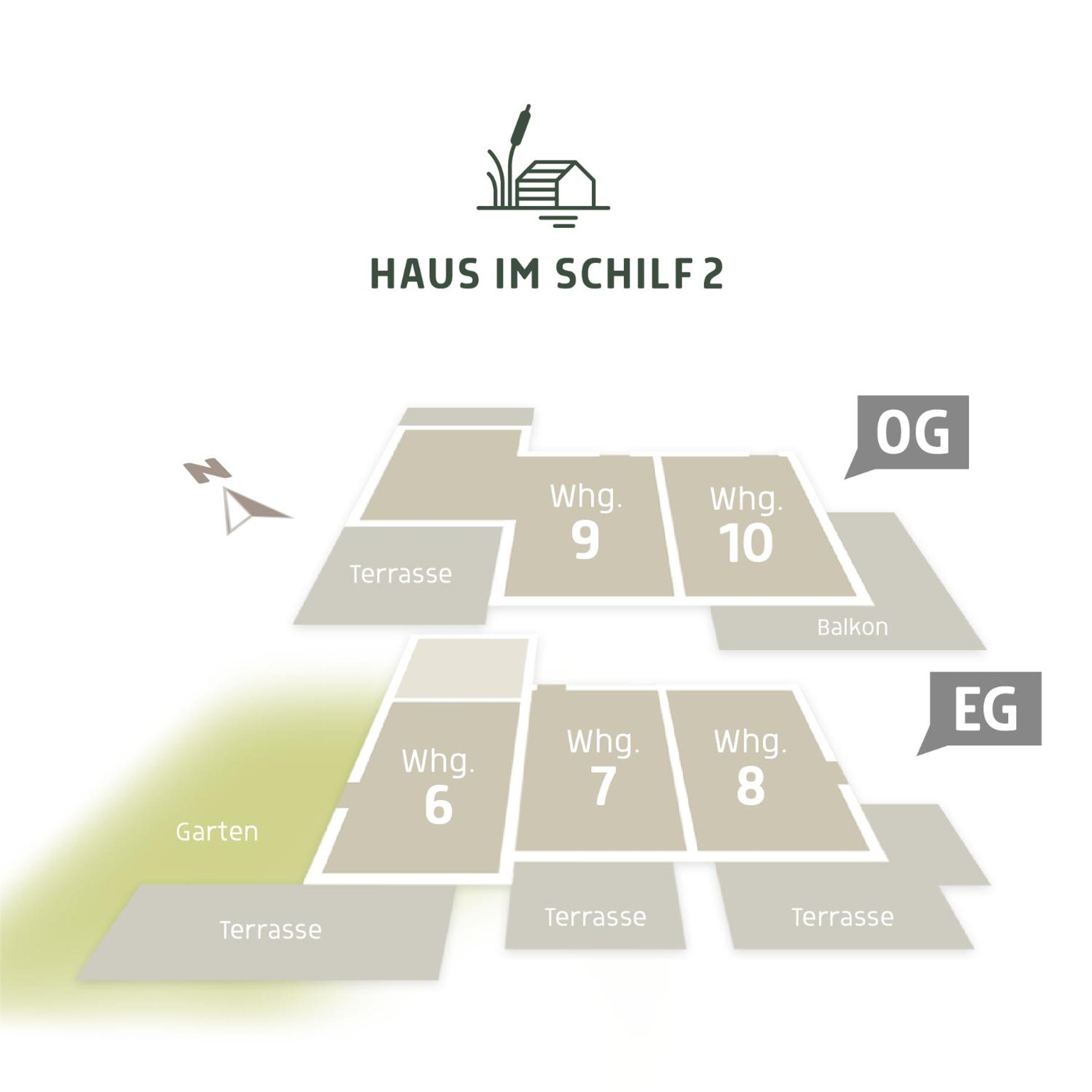 HAUS IM SCHILF 2 - Oase mit Seeblick - Adults only