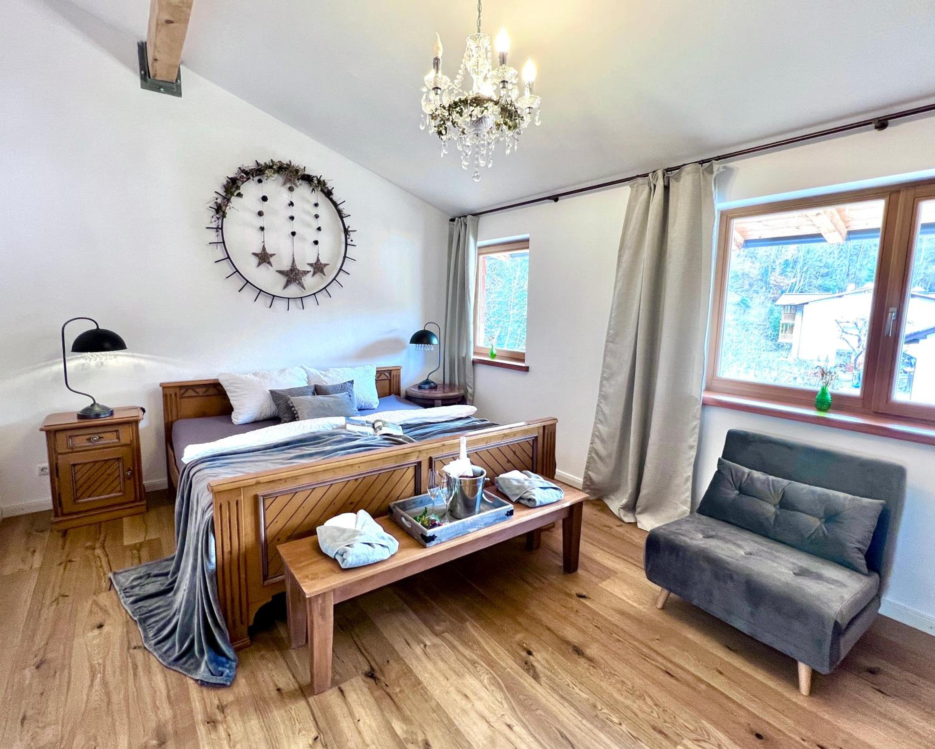 Ferienhaus Bachperle - Alpenidyll mit Kamin, Balkon oder Terrasse für Genießer