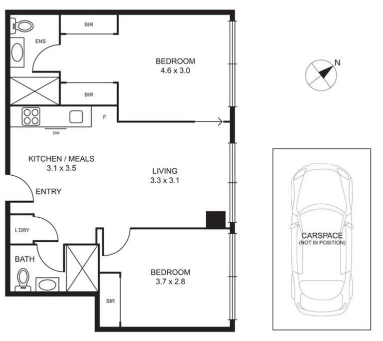 CBD Skyline 2 Bedroom Apartment