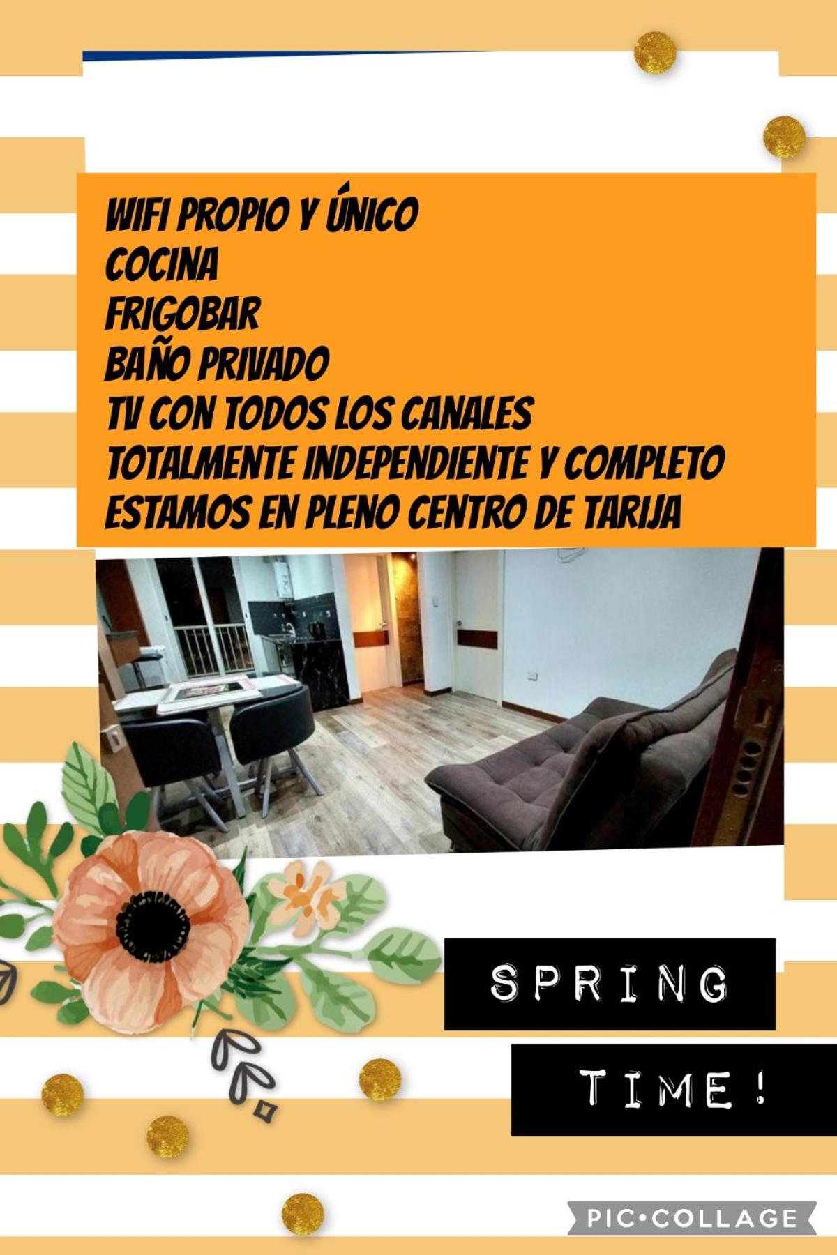 Centro de Tarija departamento independiente completo