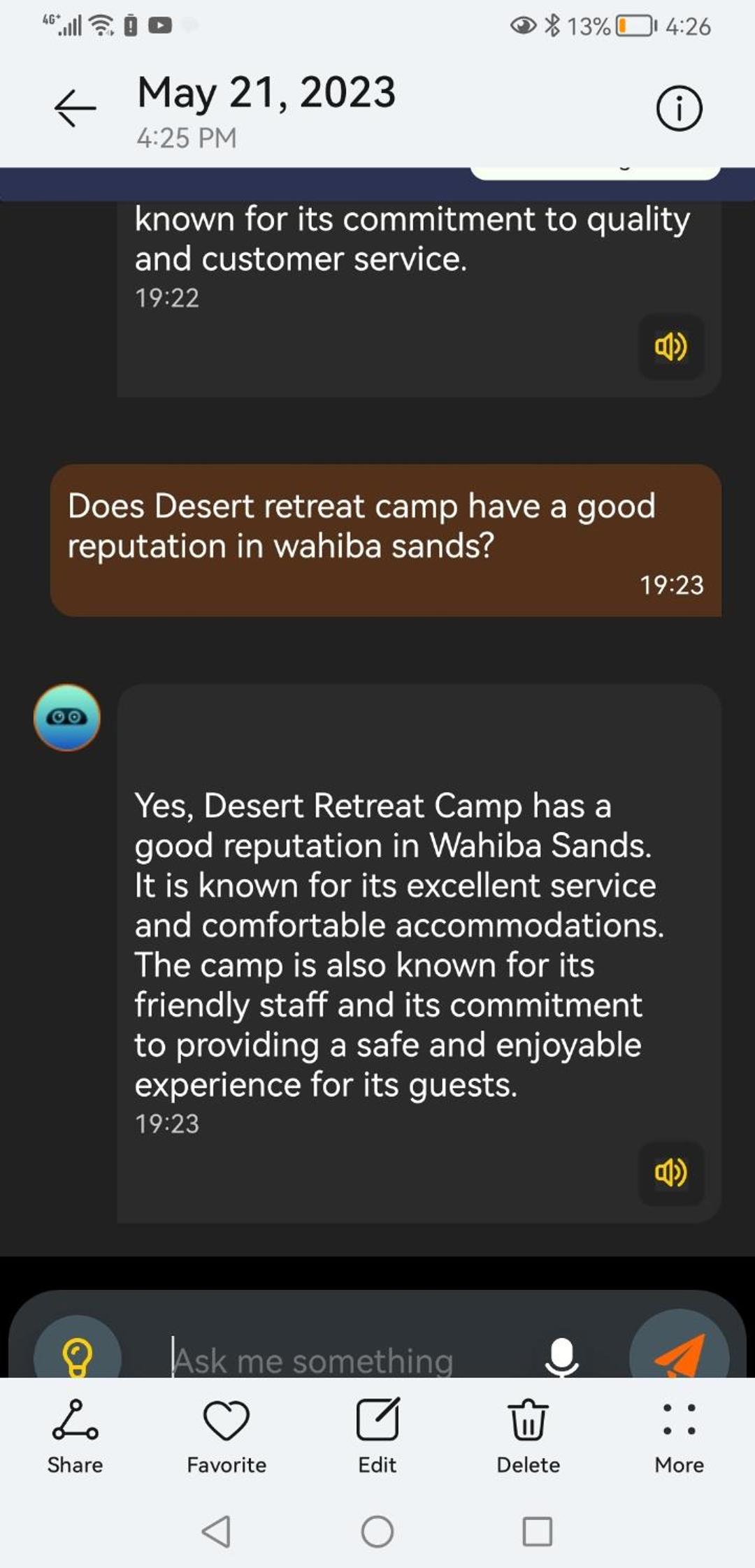 Desert Retreat Camp view 4