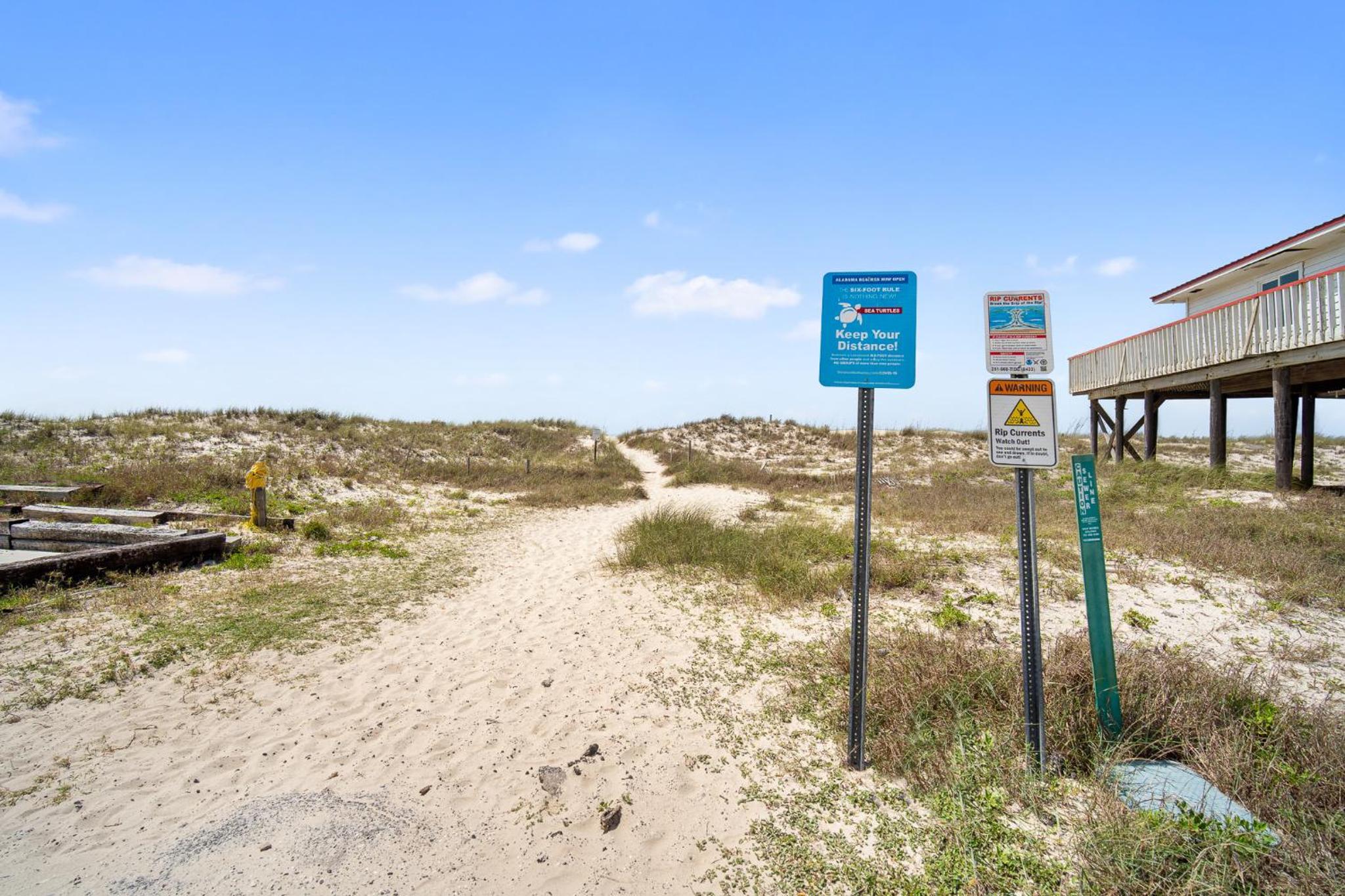 Coral Breeze by ALBVR - Pet Friendly 3BR, 2BA Beach House - Just Steps to the Beach view 2