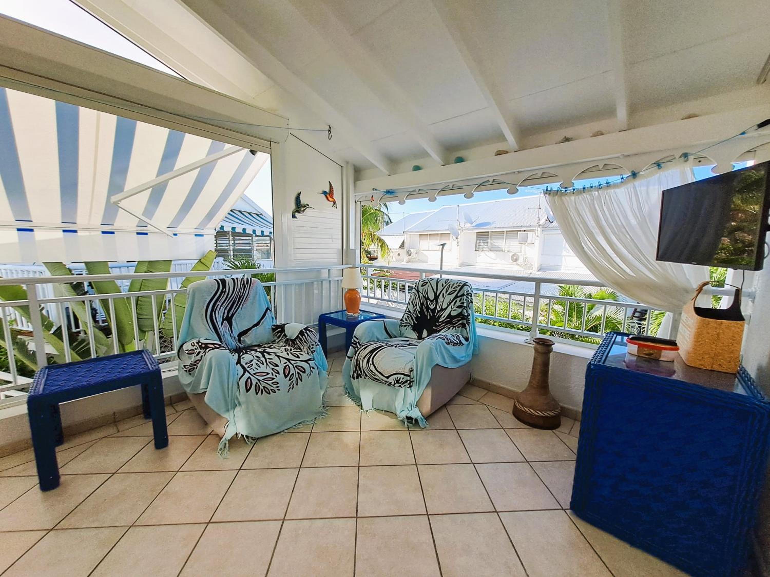 Appartement terrasse Marina St François
