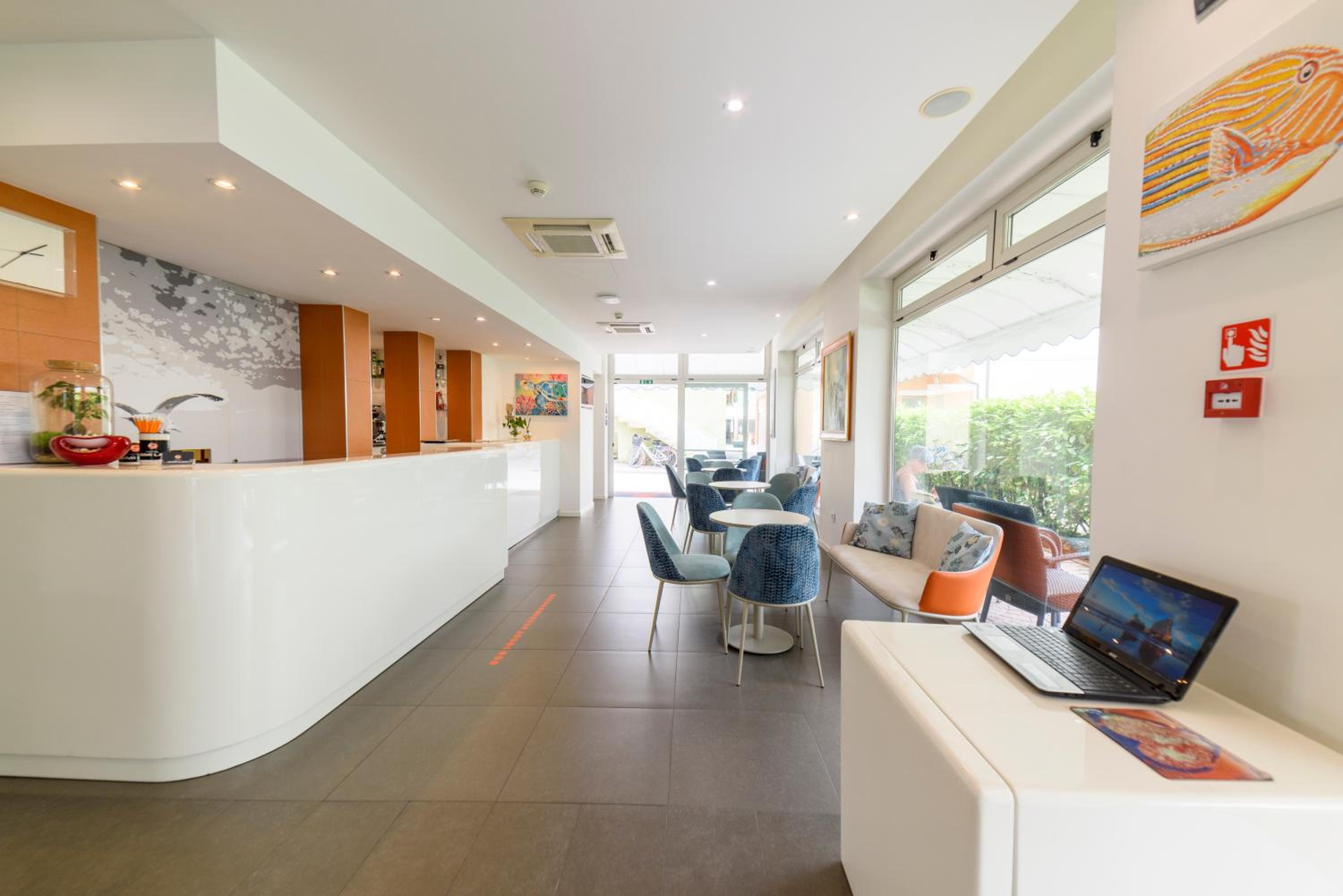 hotel reception