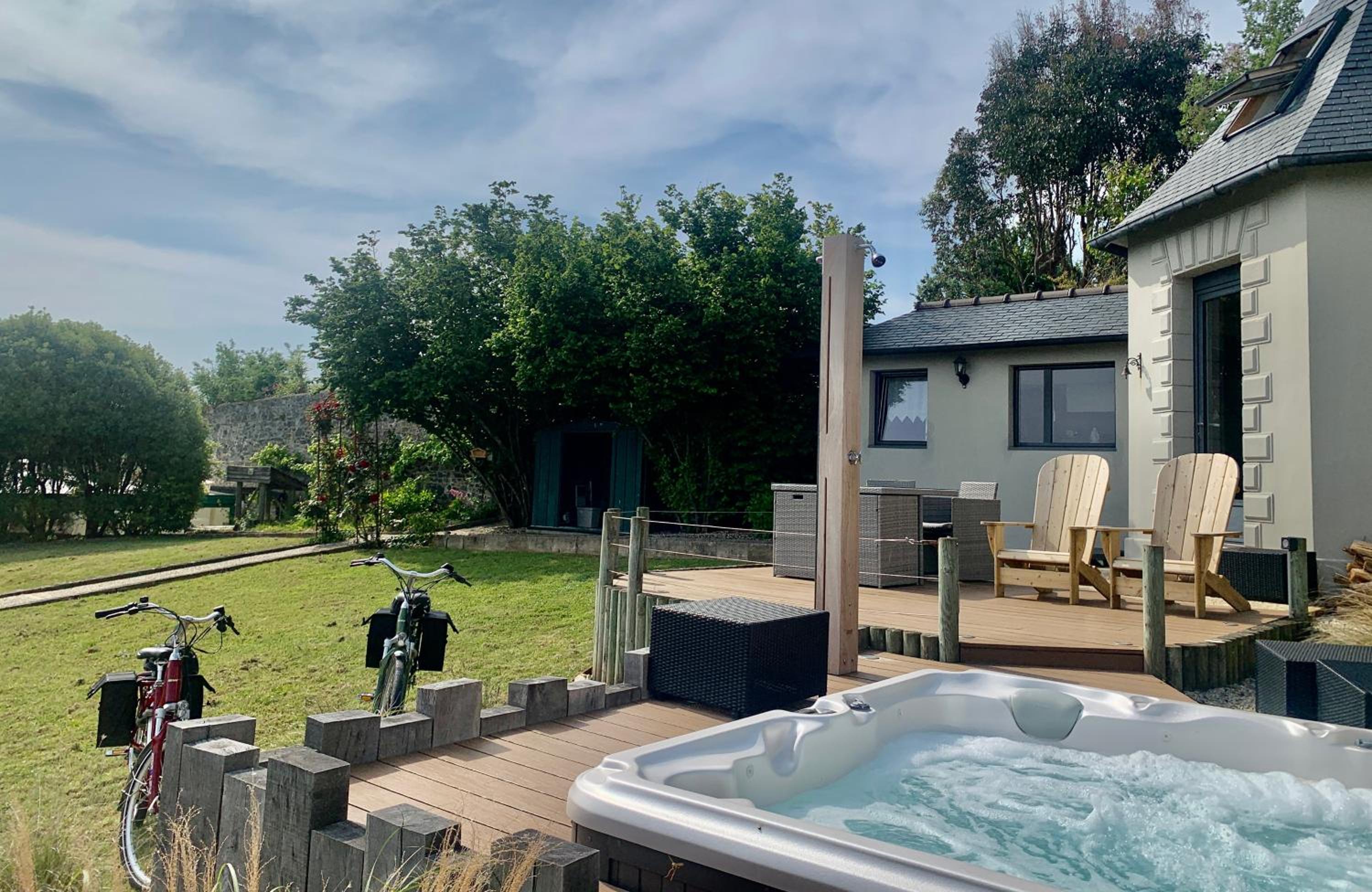 Studio de Charme "Le Coquillage " Jacuzzi privatif view 2