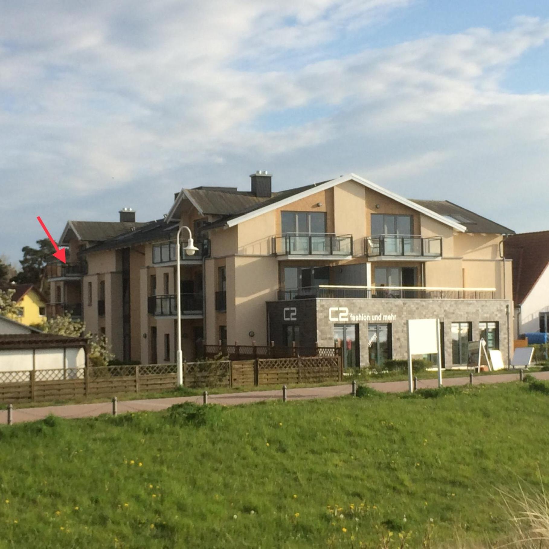 Strandwohnung Glowe - Meerblick - 20 Meter zum Strand