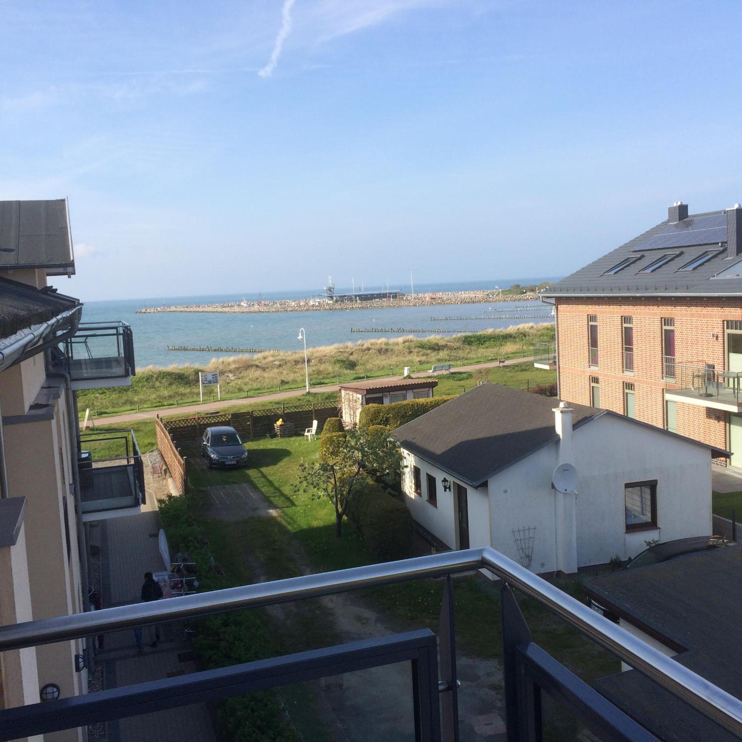 Strandwohnung Glowe - Meerblick - 20 Meter zum Strand