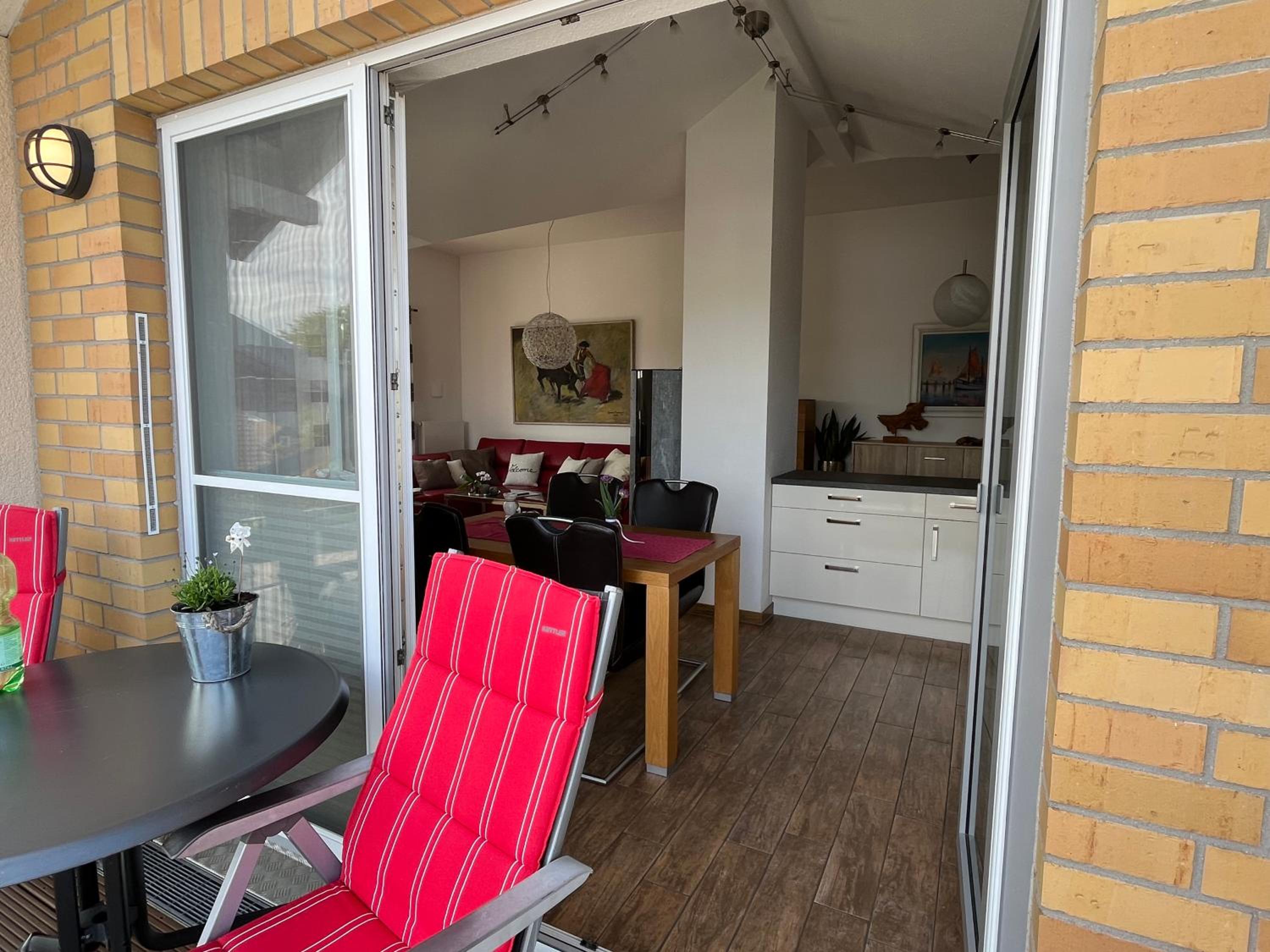 Strandwohnung Glowe - Meerblick - 20 Meter zum Strand