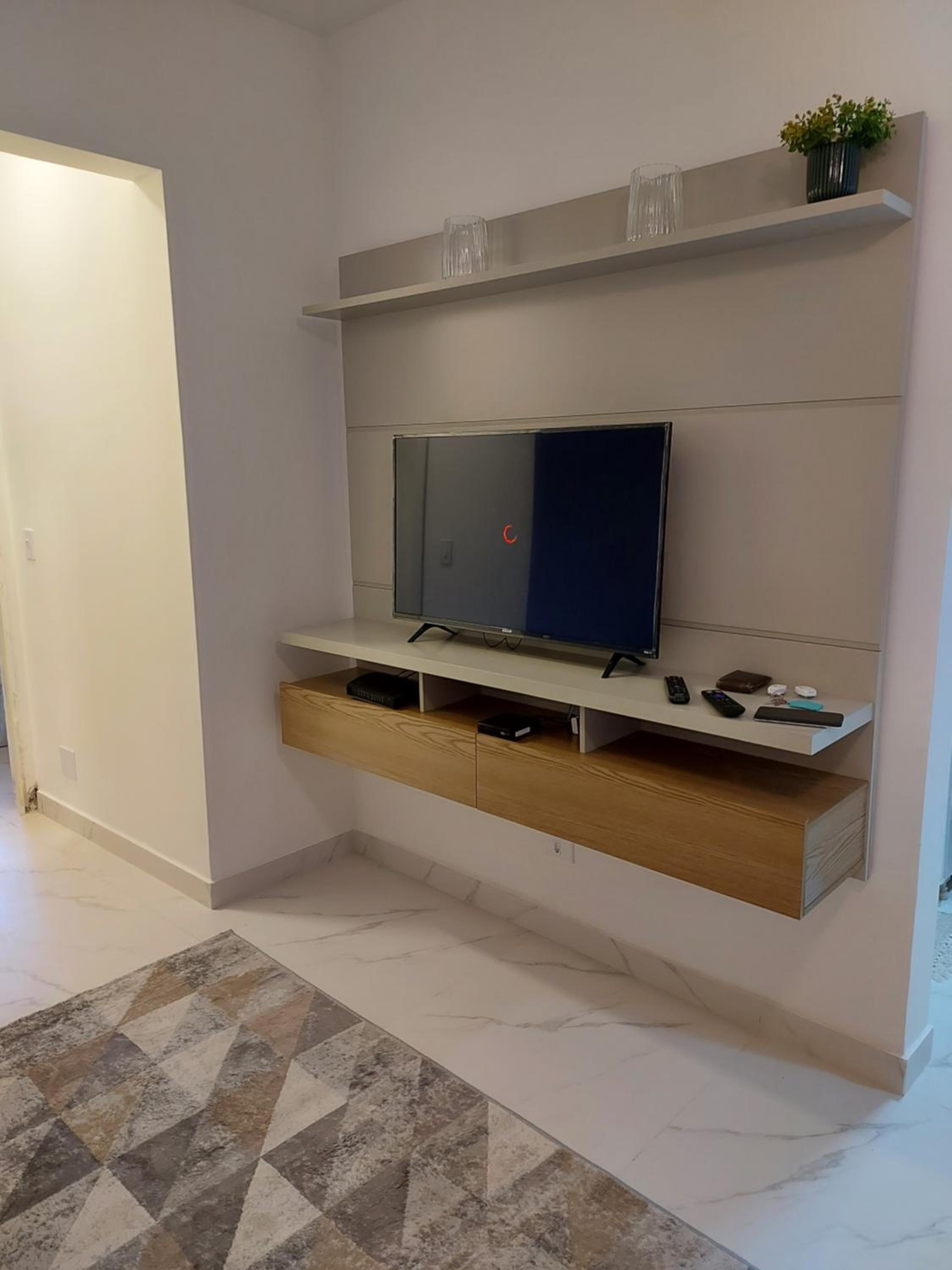 Apto aconchegante pé na areia