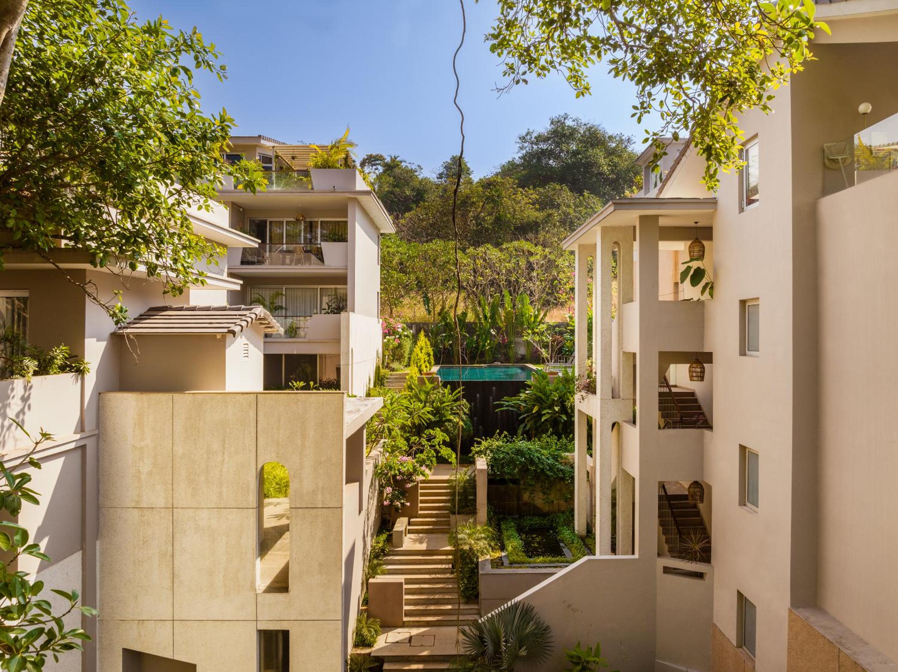 El Reino by The Blue Kite - 2 & 3BHK Apartments, 5 Mins to Casino & 10 Mins to Candolim, with Pool & Kitchen, Wifi, Security view 2