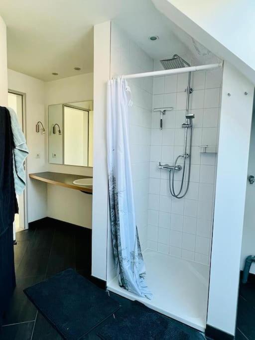 Lichtdurchflutete Ferienwohnung mit direktem Schleiblick