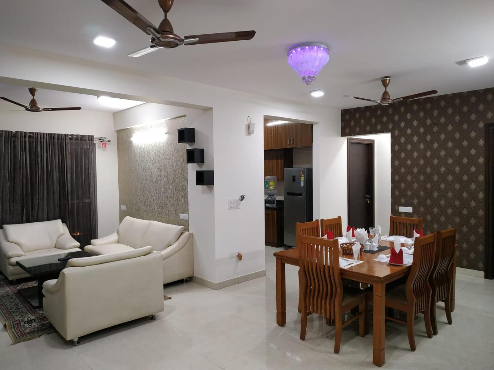 2 BHK or 3 BHK IT Corporate Service Apartment Manyata Tech Park view 4