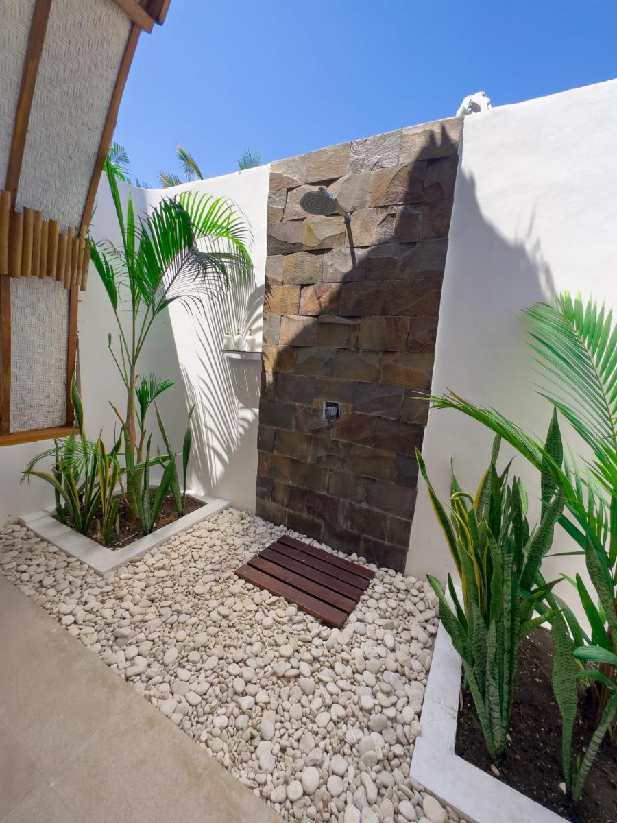 outdoor BBQ area
