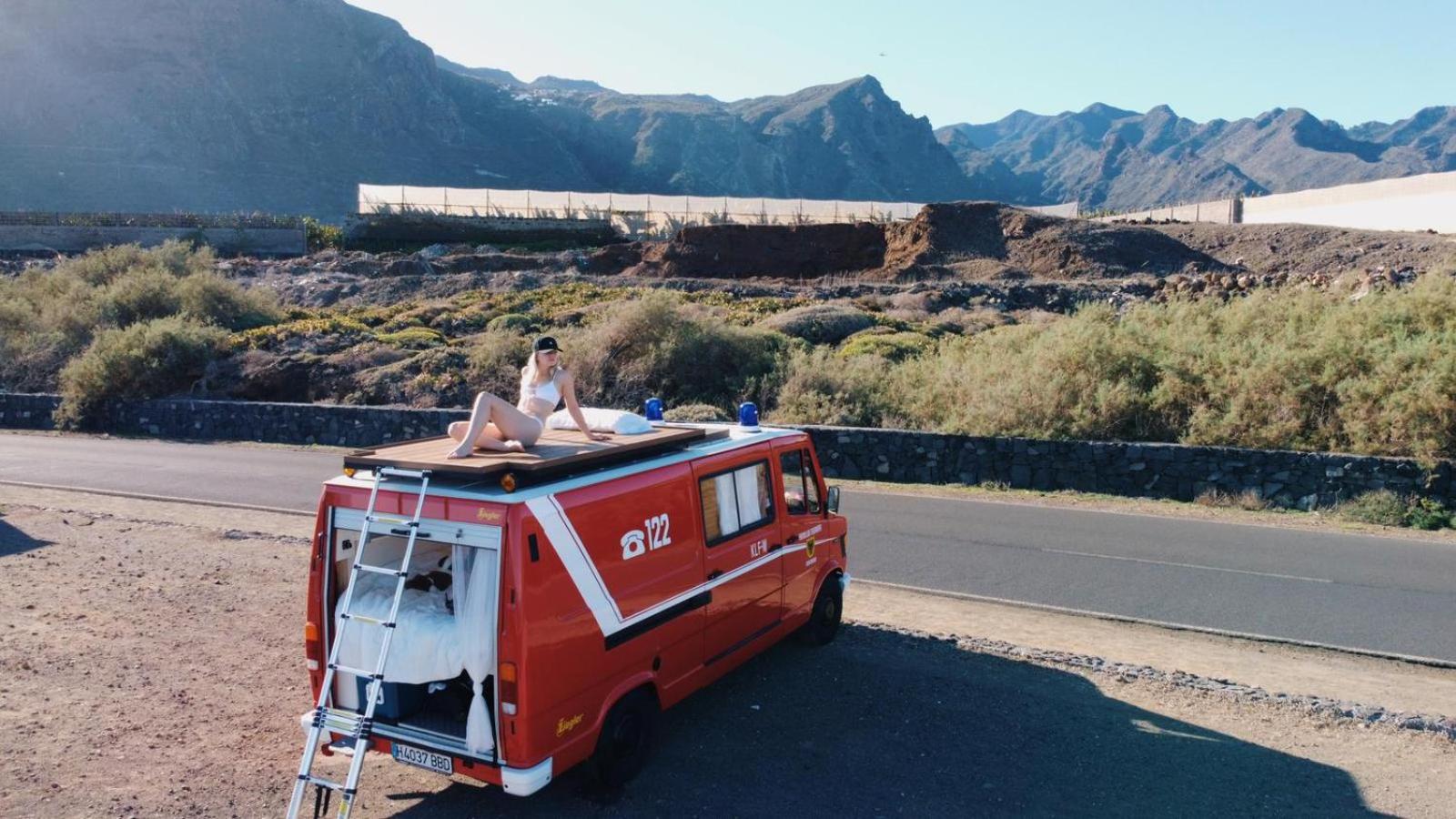 Conny, a Mercedes Firefighter Camper Van photo 4