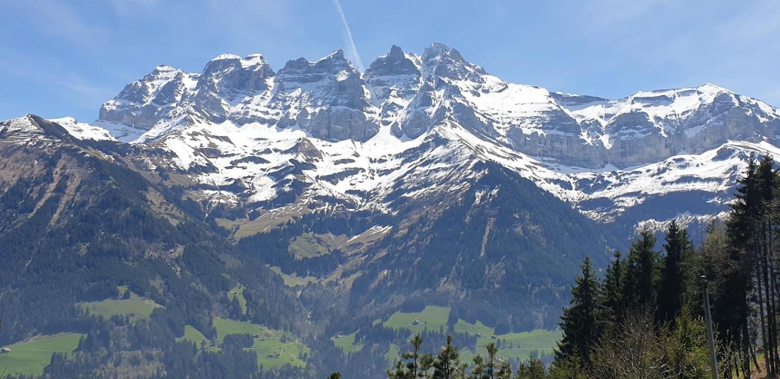 Chalet le Grenier des Crosets, Vue exceptionnelle sur les Dents du Midi