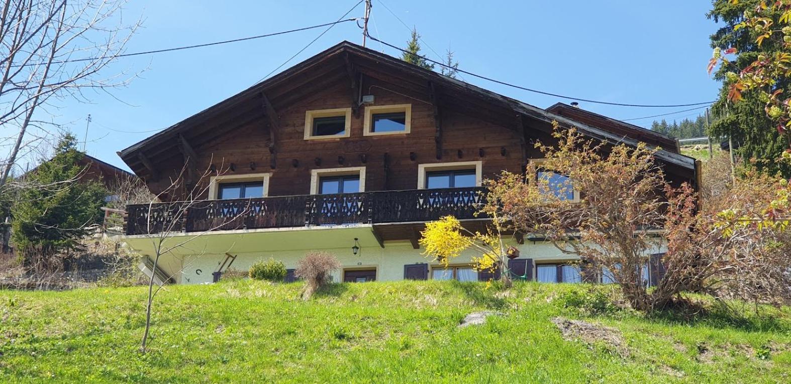 Chalet le Grenier des Crosets, Vue exceptionnelle sur les Dents du Midi