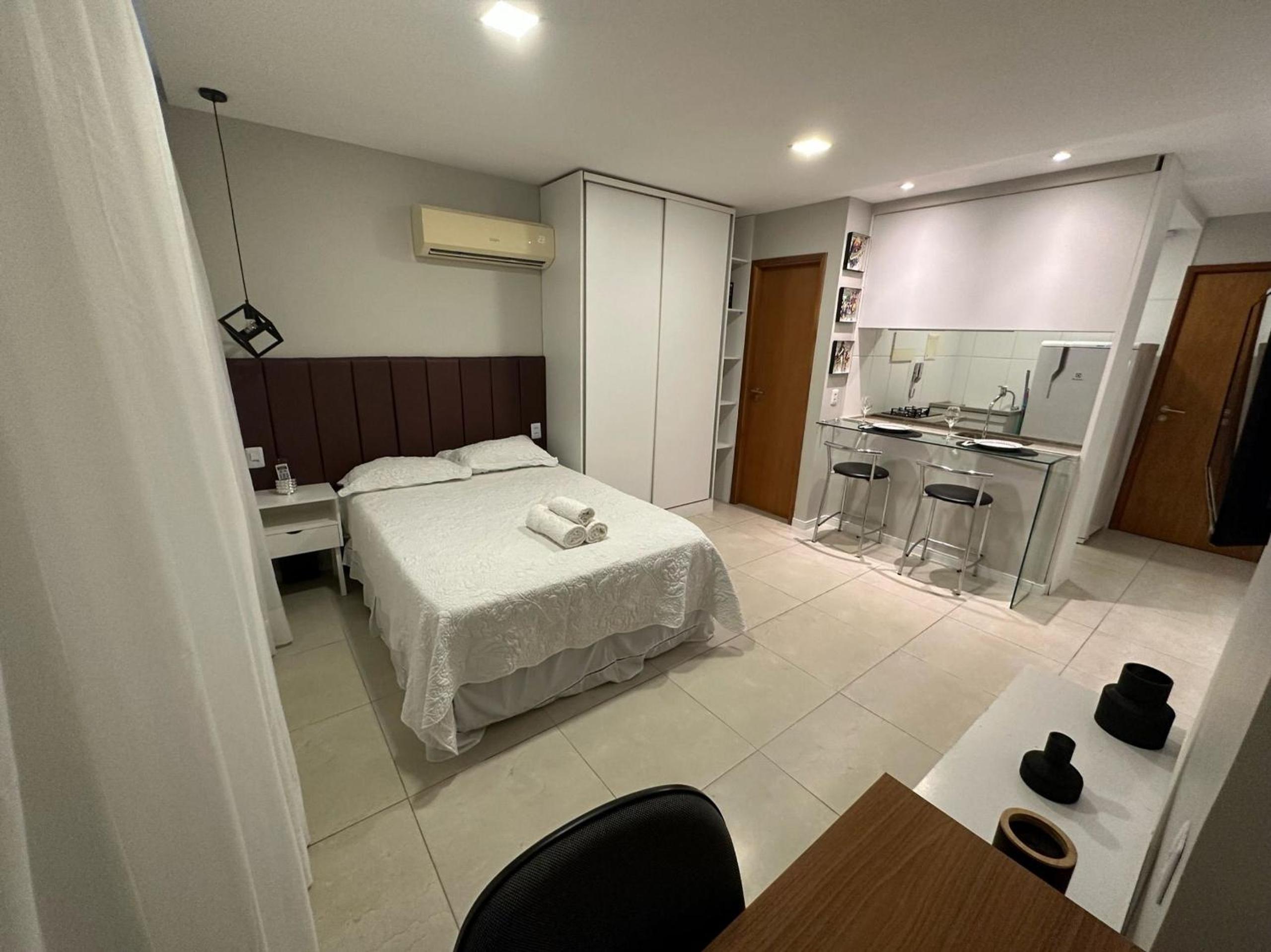 Flat localizado a 200m Shopping Recife, bem Perto da Praia de Boa Viagem e com Wi-Fi 400Mbps