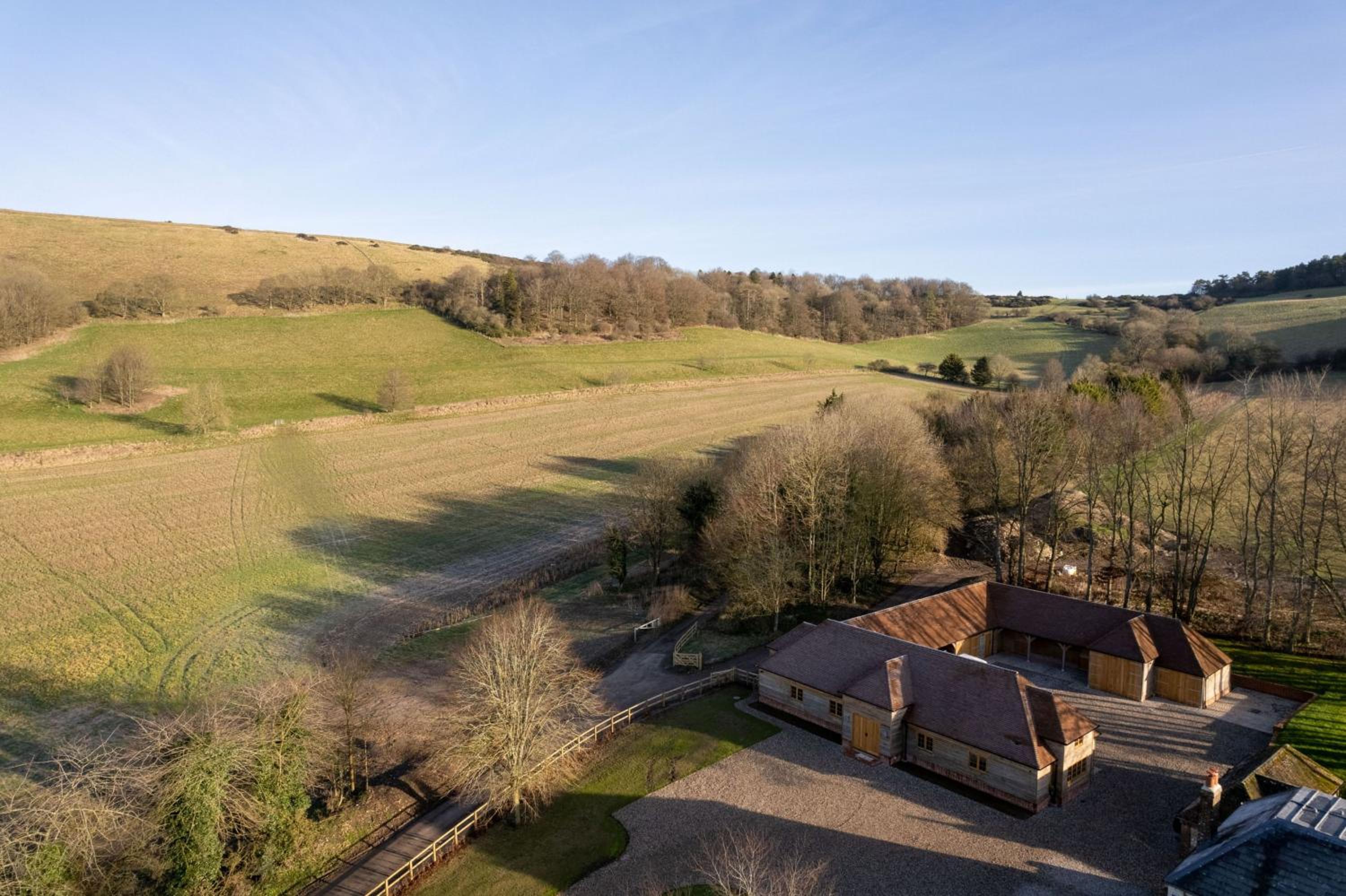 Lower Farm Barn view 2