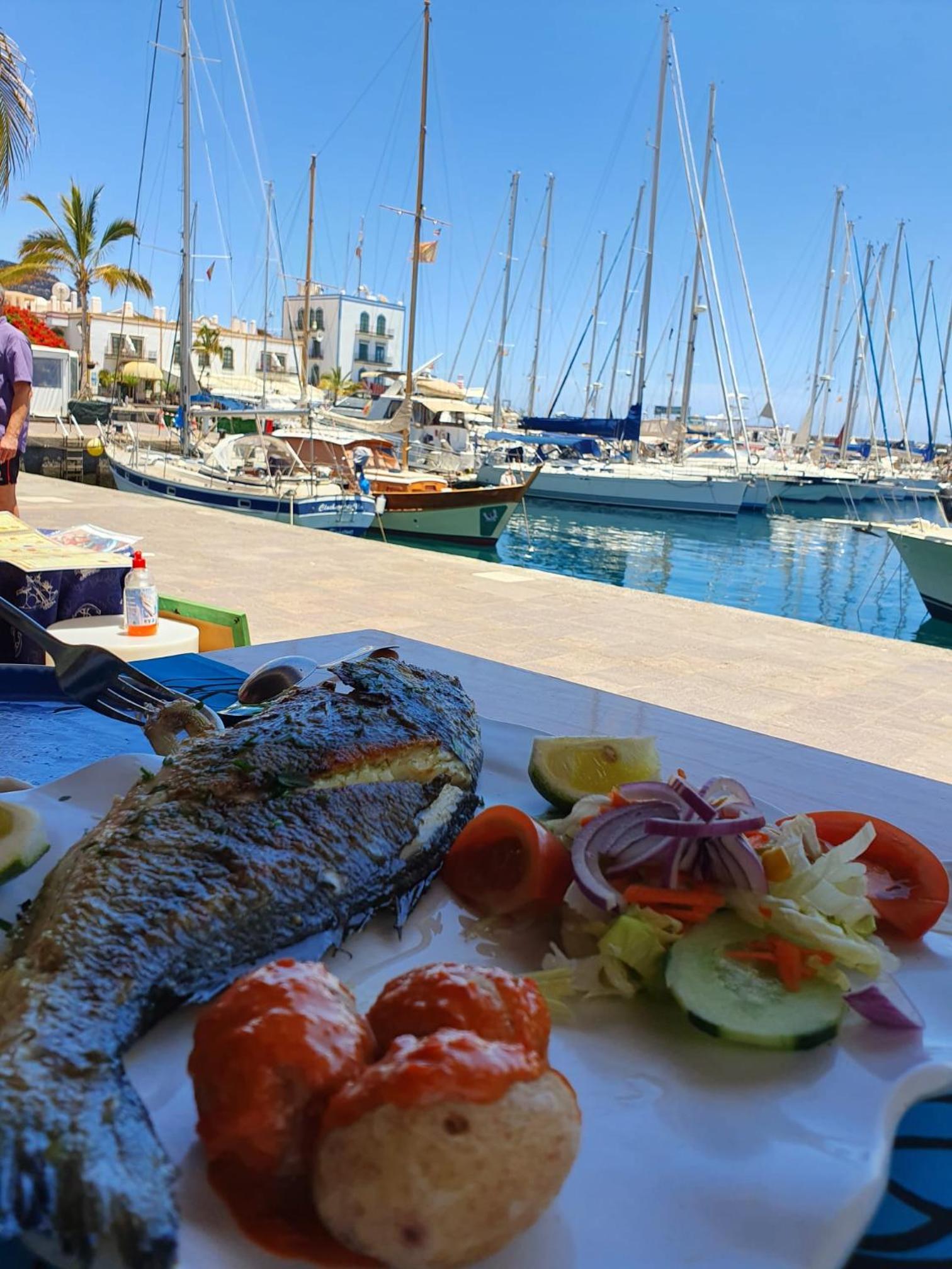 Very Romantic Seaview Apartment Patalavaca Mogán with Warm Pool