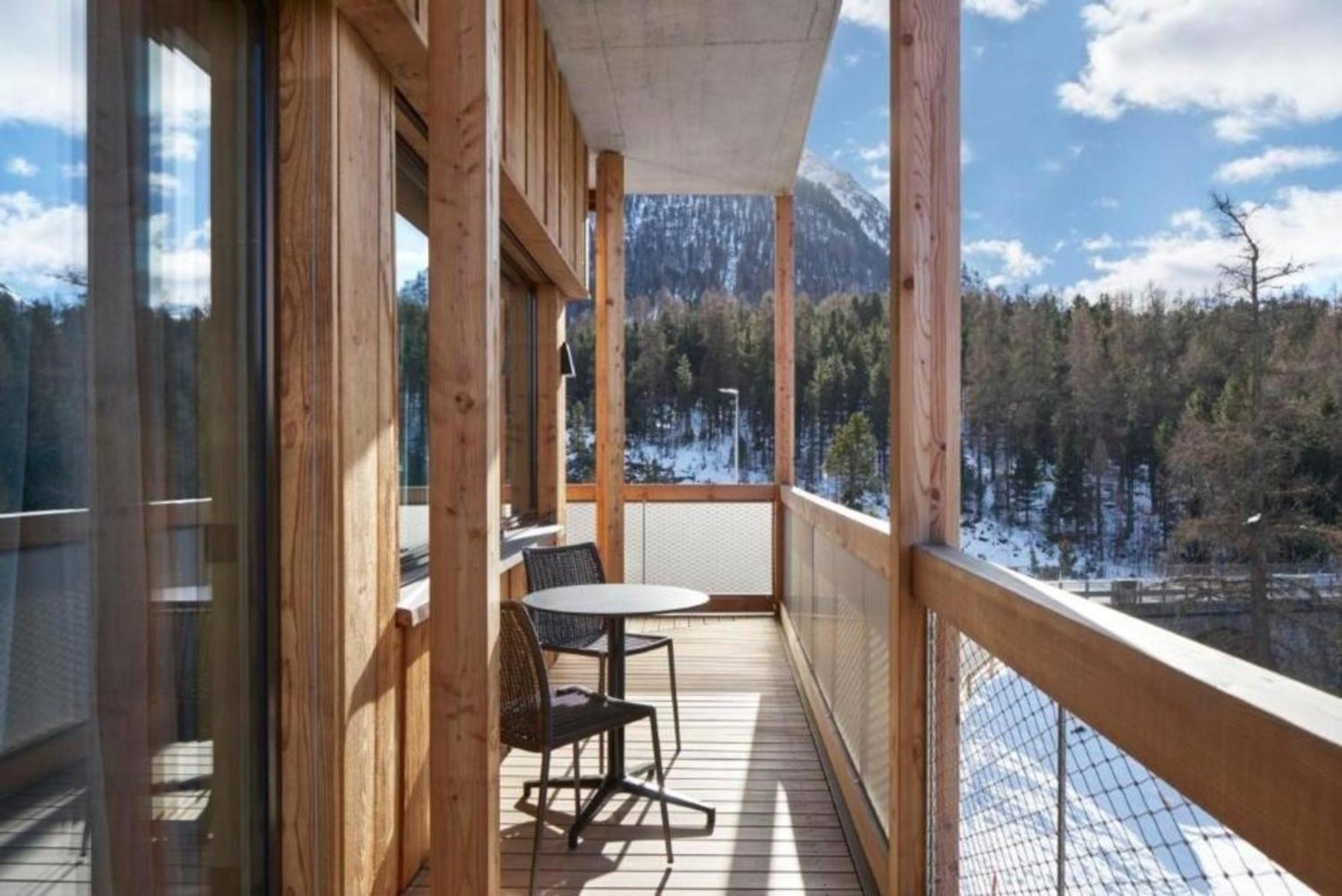 Alpine Lodge 2-Bett-Wohnung Chesa a la Punt