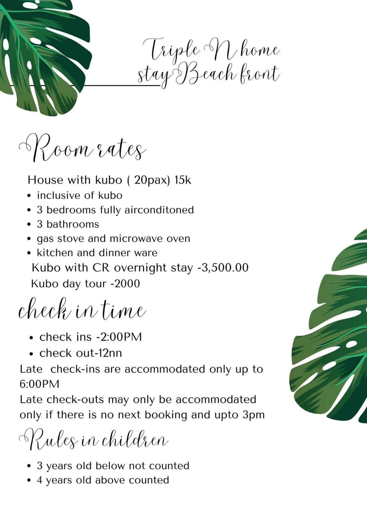 Room in Lobo Triple N Homestay 3rd N view 4