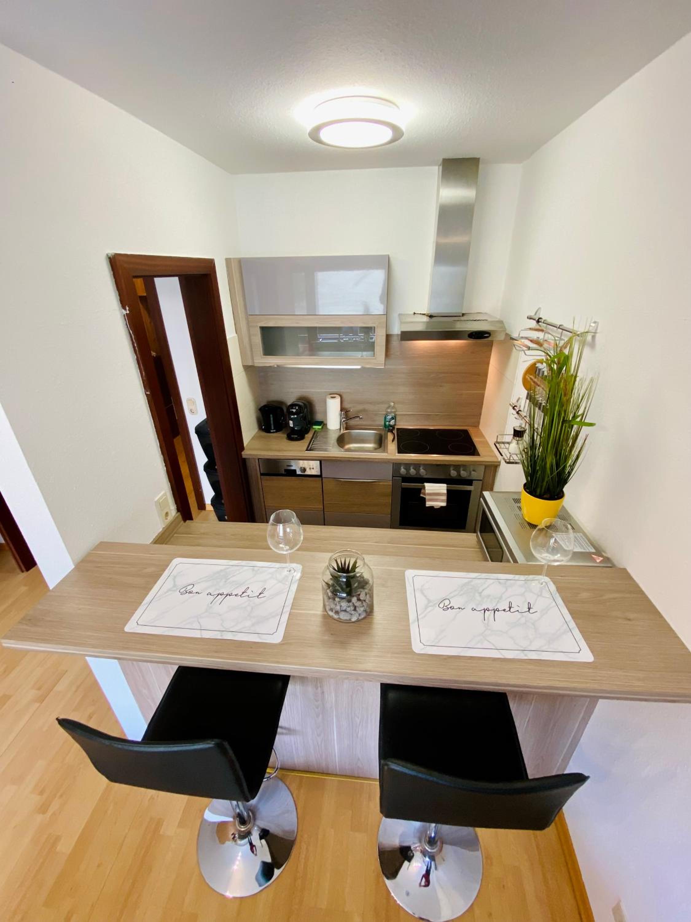Schafberg nahe Zentrum Einzimmer Ferienwohnung
