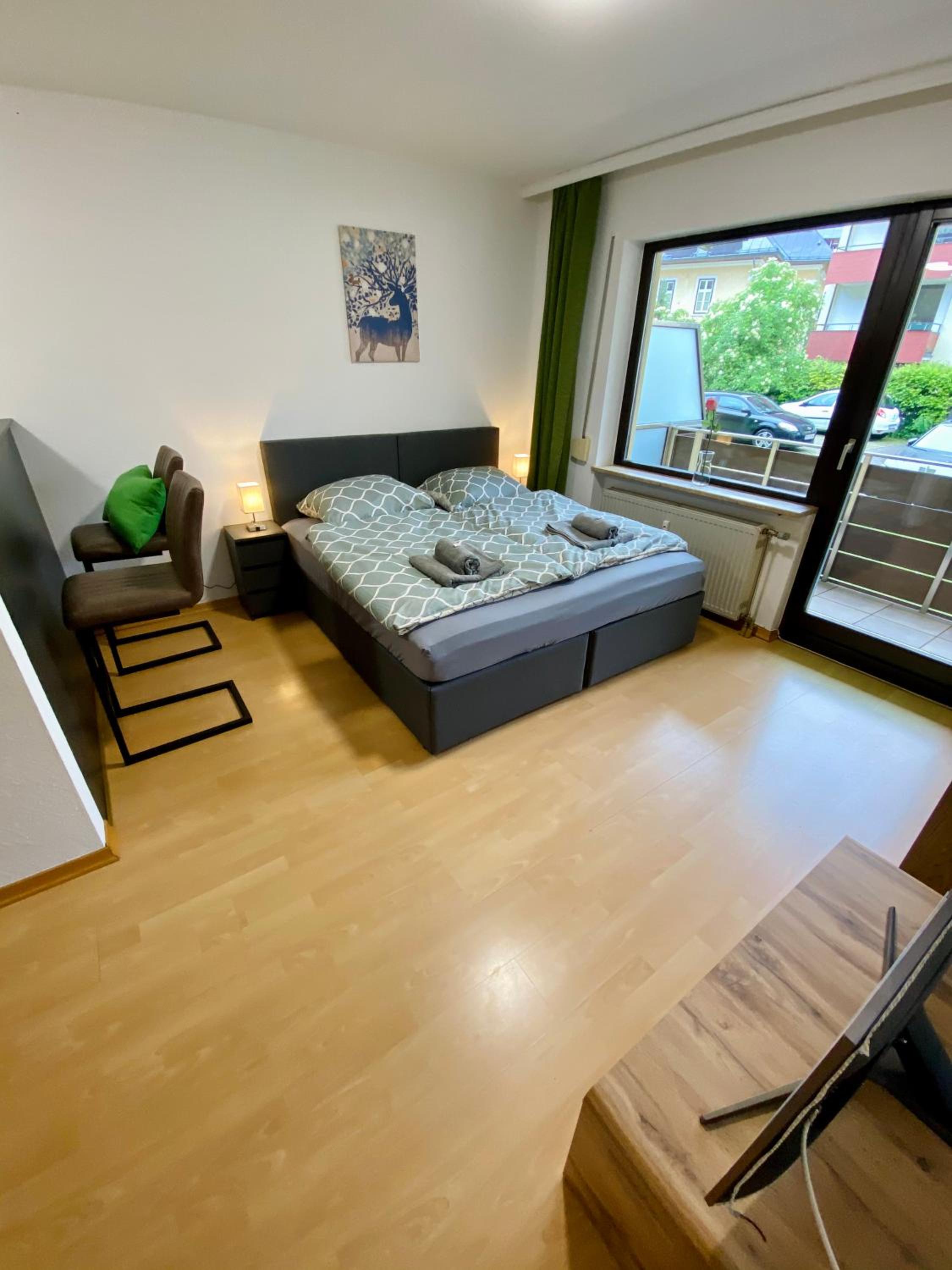 Schafberg nahe Zentrum Einzimmer Ferienwohnung