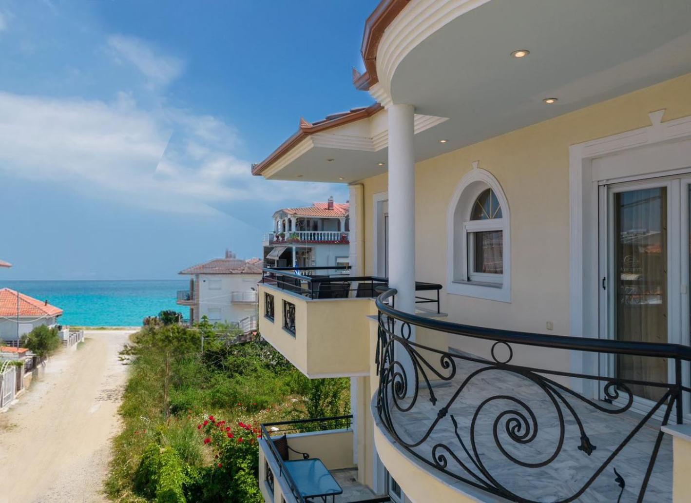 Prime Luxury Villa beach front view 2