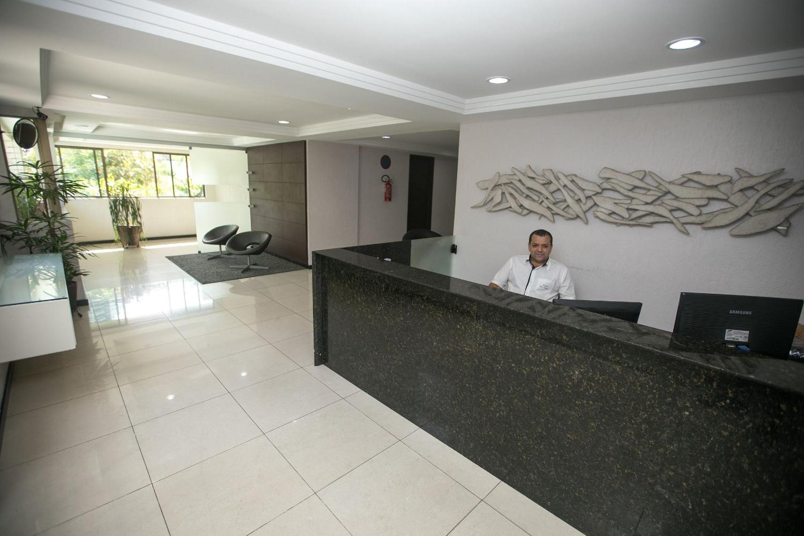 Flat Quarto e Sala, 400 metros da Praia de Boa Viagem, com Piscina, Wi-Fi 220Mbps