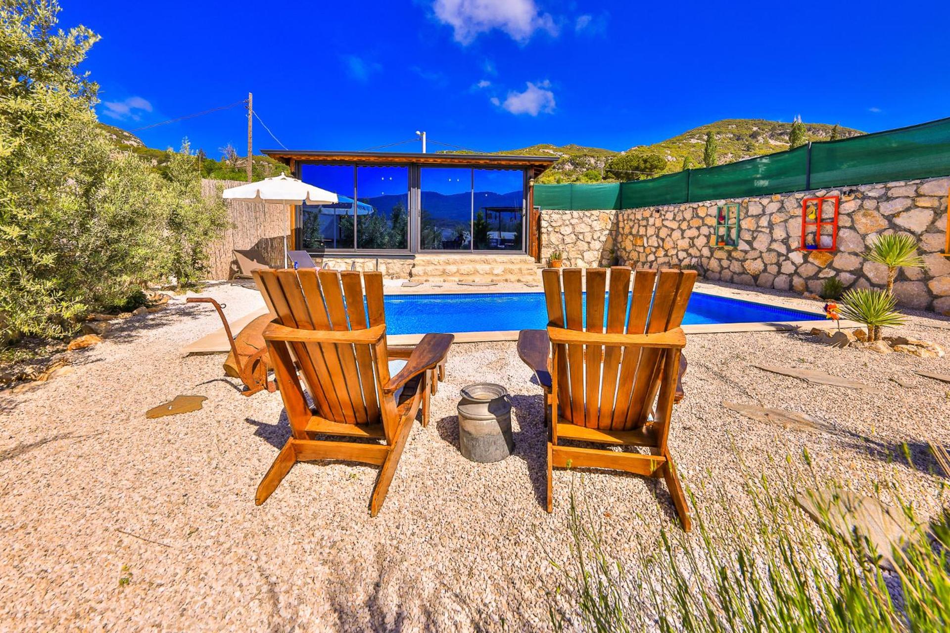 Villa Bird House en Kas — recepcion & lobby