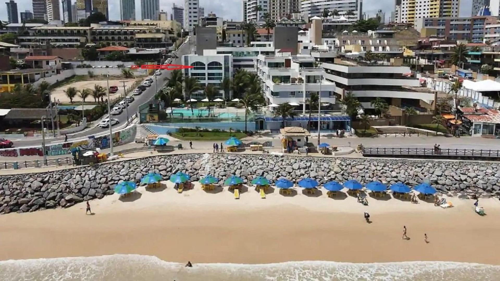 Beira Mar 226 Praia - NBI - Ponta Negra Beach - Pe na areia e ultimo andar e Vista x Mar
