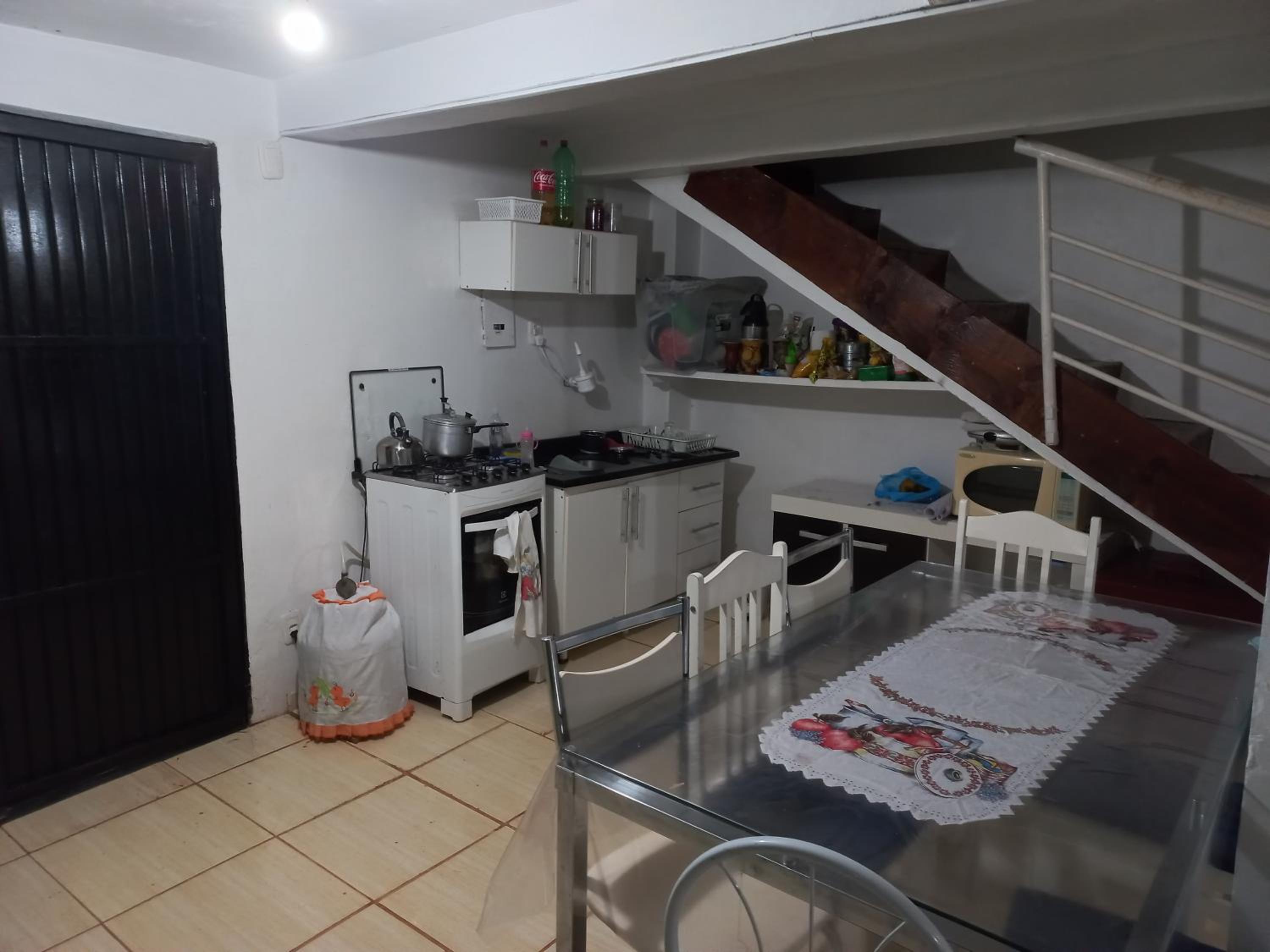 Casa alagado da balsa