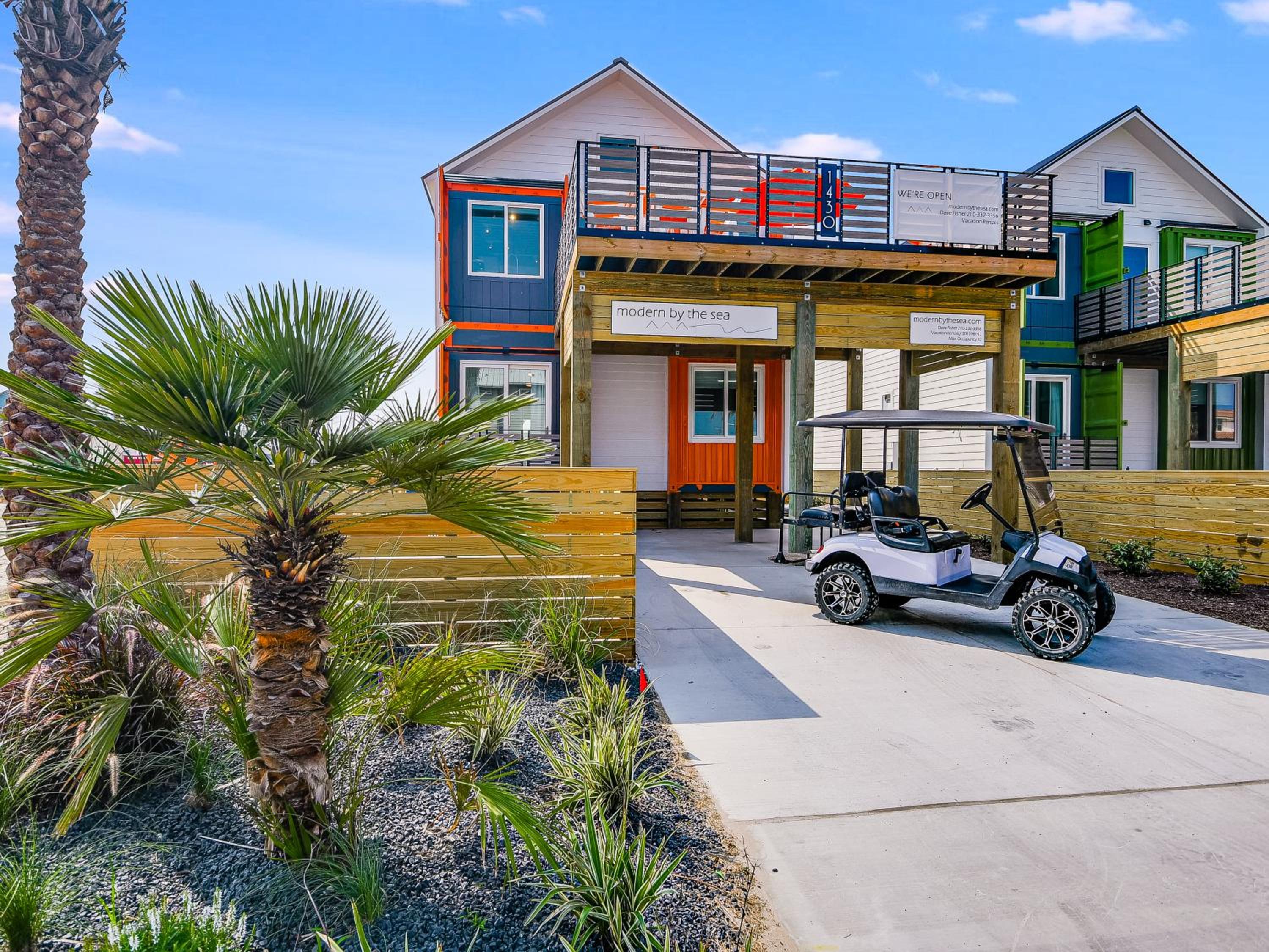 Modern by the Sea Orange ES1430 view 4