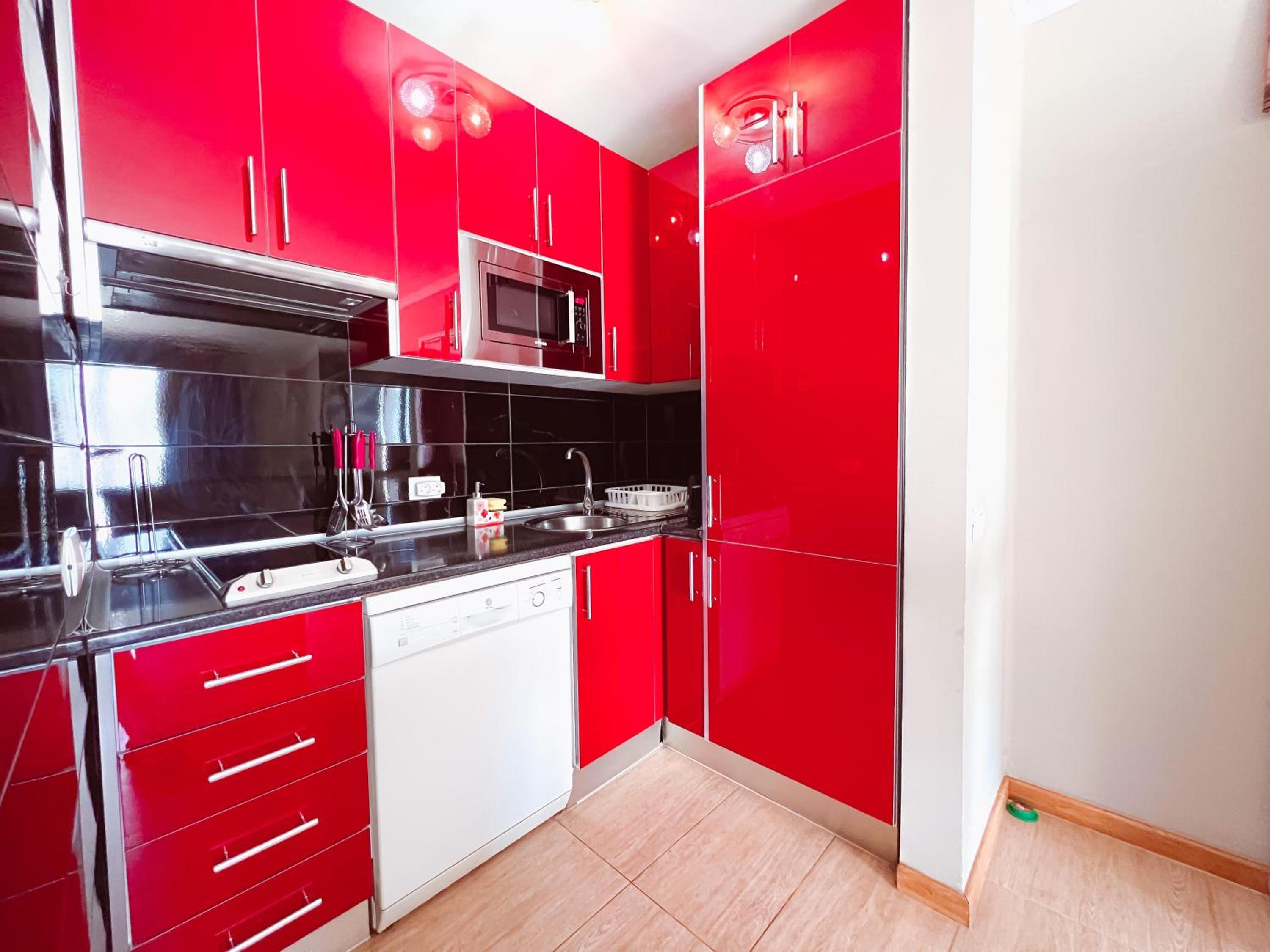 Studio In Paraiso Royal, Playa De Las Americas en Playa de las Americas — kitchen