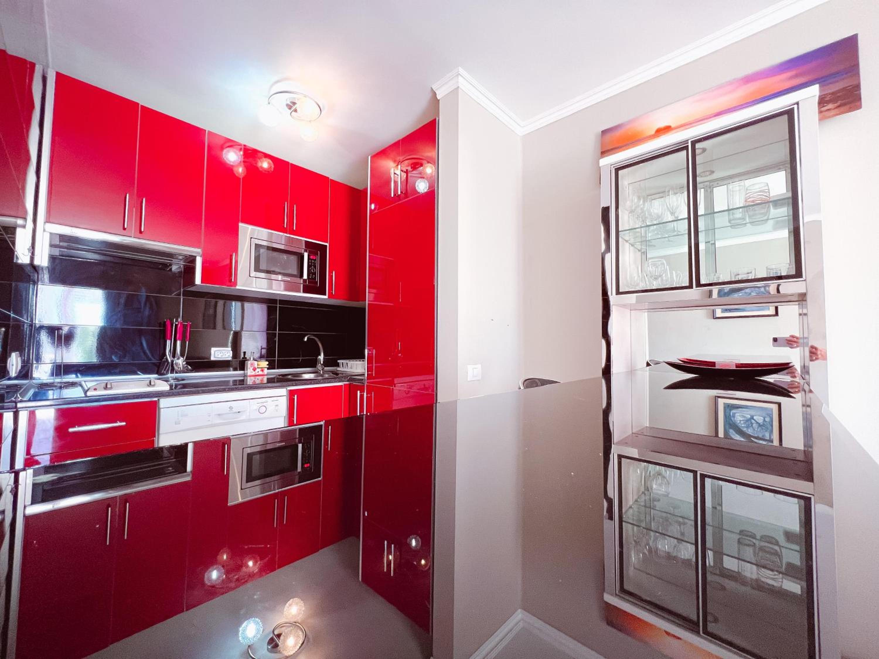 Studio In Paraiso Royal, Playa De Las Americas en Playa de las Americas — kitchen