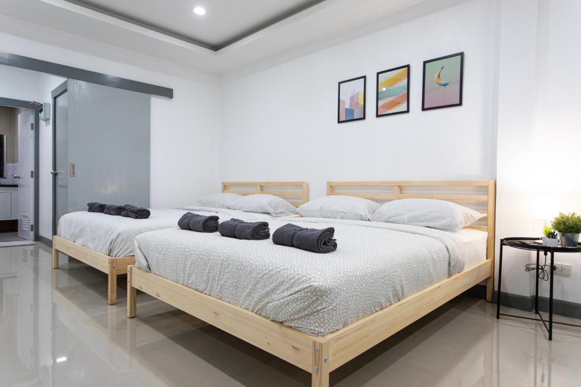 P3 Silom Large 2beds full kitchen WIFI 4-6pax