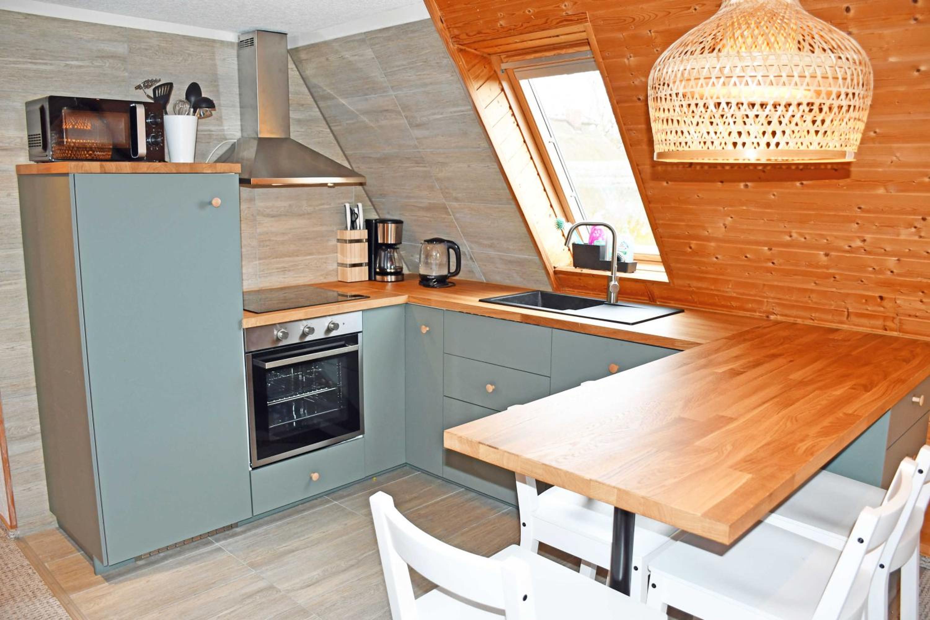 Ferienhaus mit Boddenblick