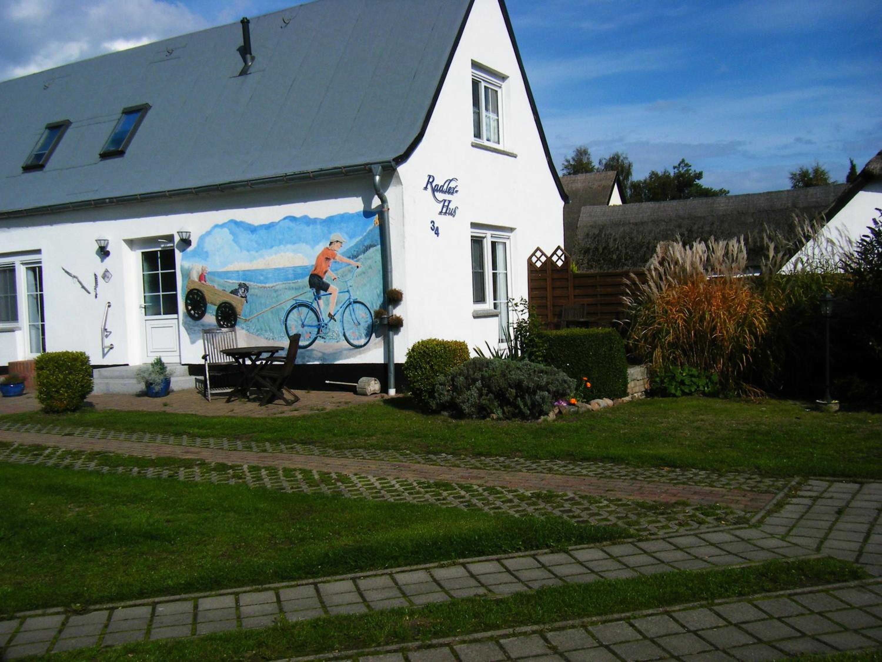 Ferienhaus mit Boddenblick